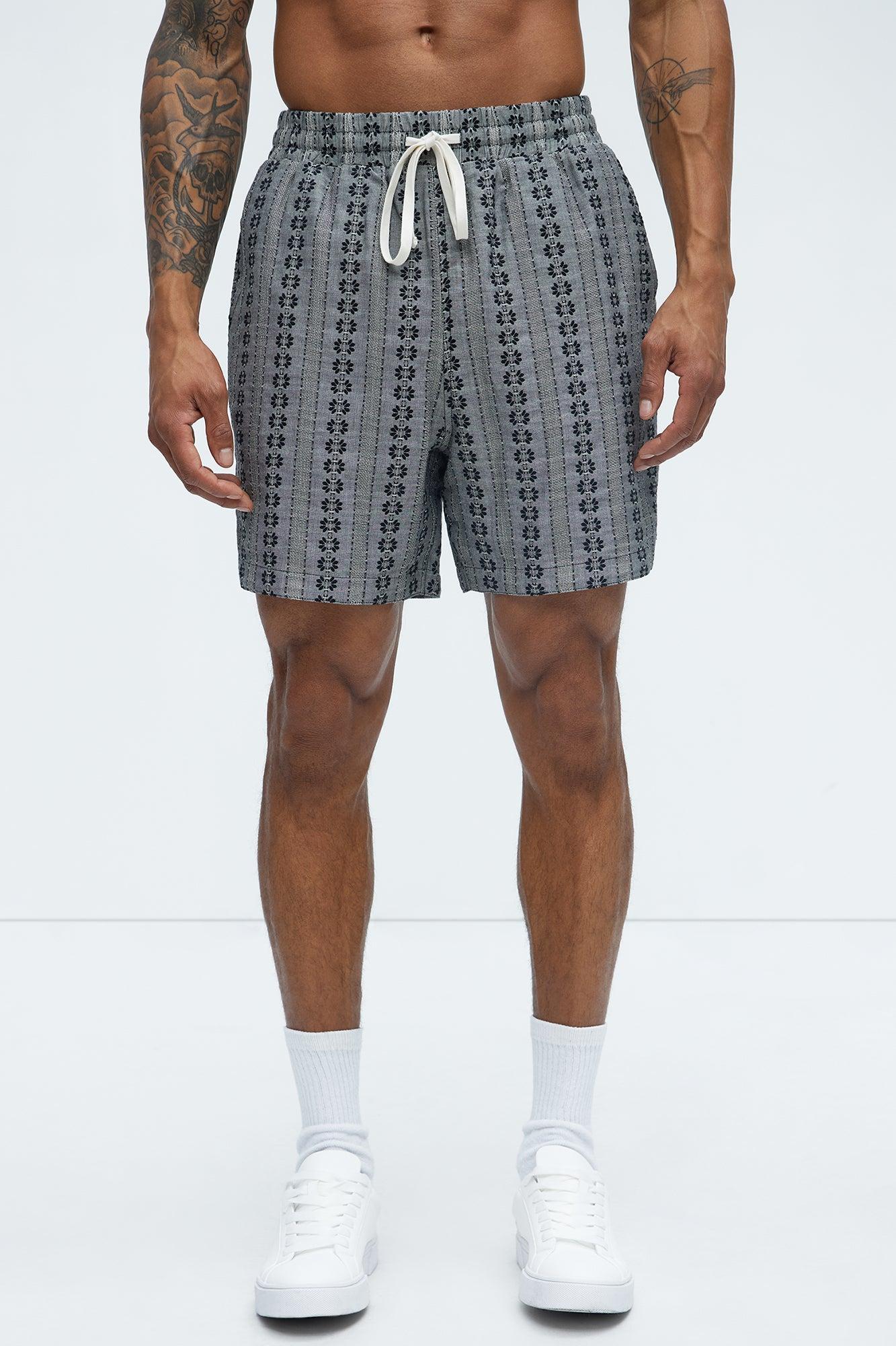 Denali Floral Warm Up Shorts - Black/combo Product Image