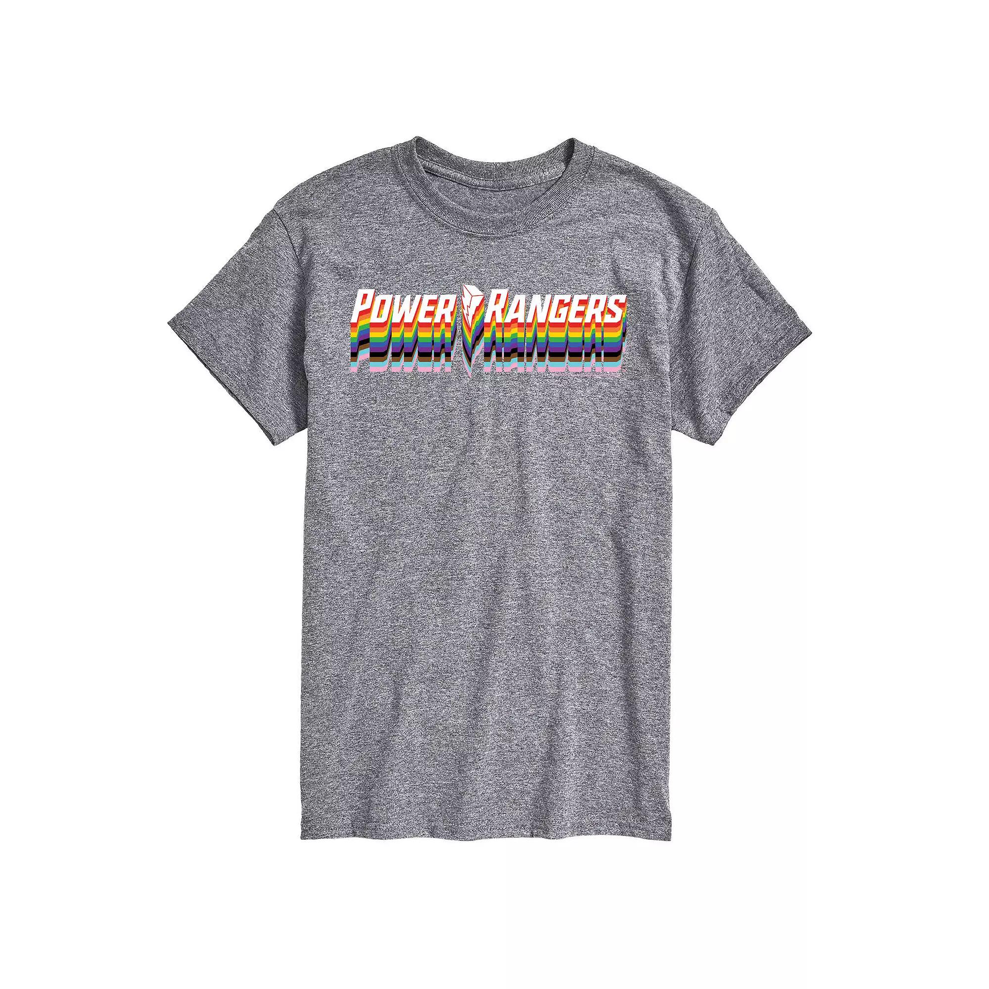 Men's Power Rangers Pride Logo Graphic Tee,  Product Image