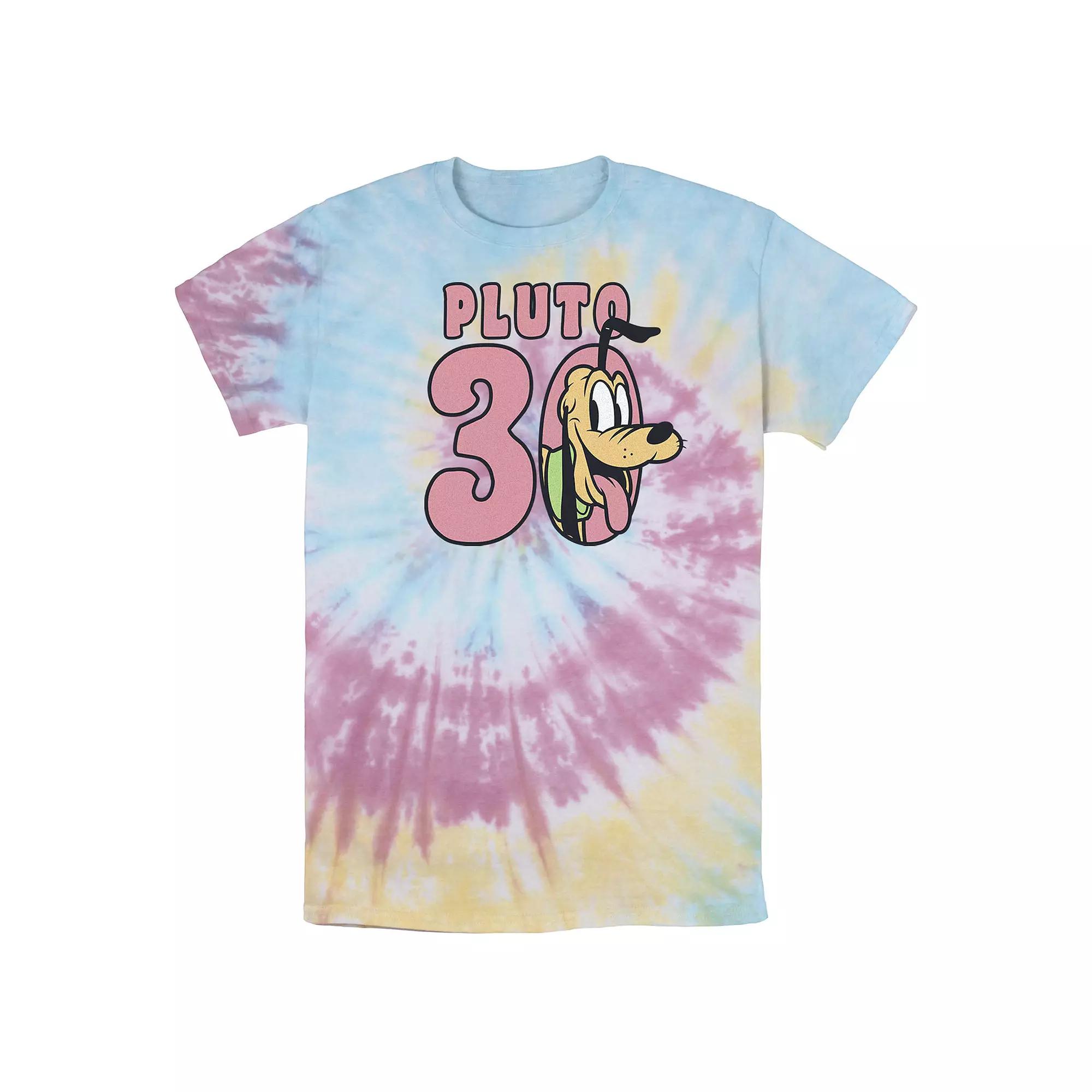 Men's Disney Mickey And Friends Pluto 30 Portrait Bomabrd Wash Tee,  Product Image