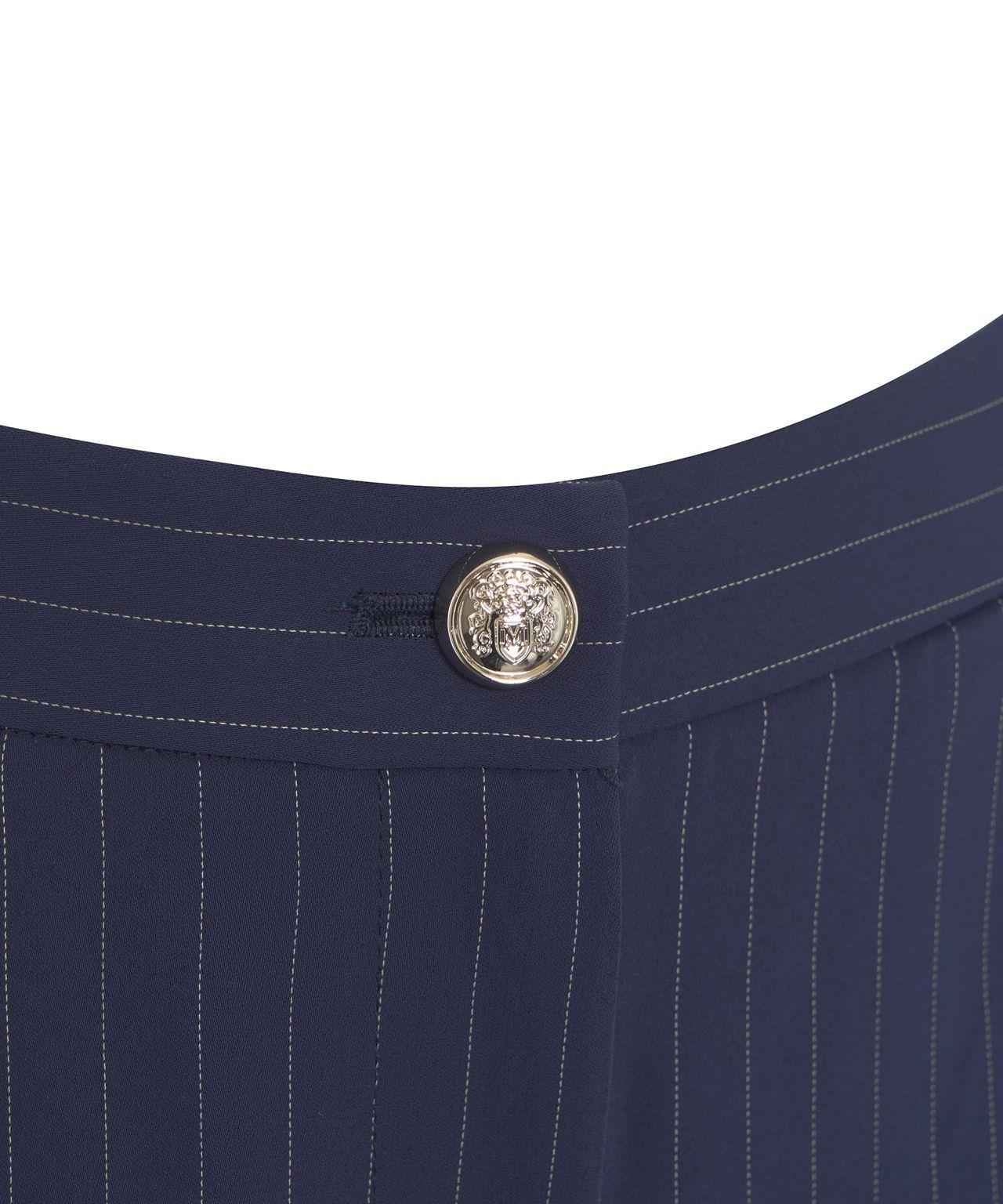 Wide leg pants with pinstripes Product Image