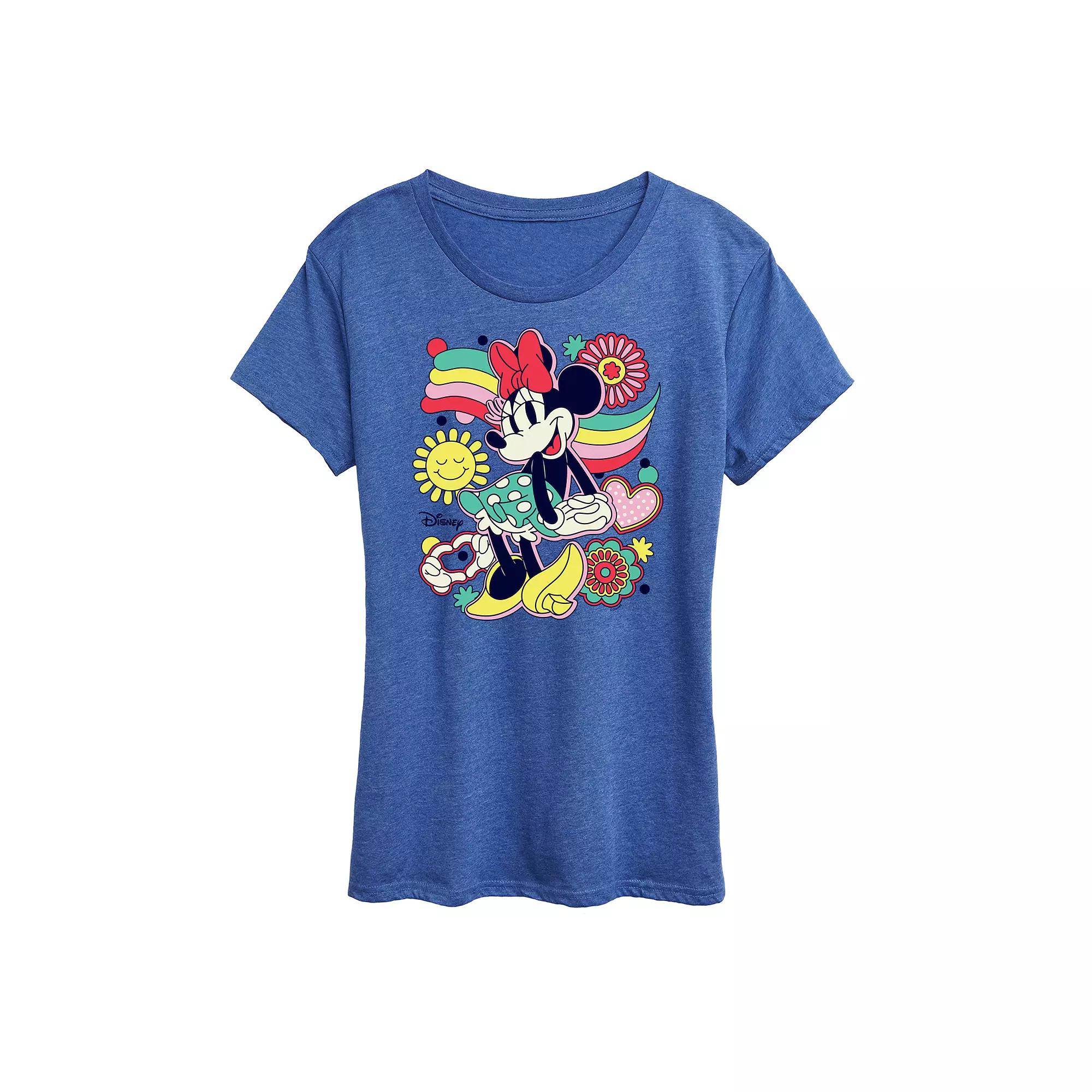 Disney's Minnie Mouse Collage Graphic Tee, Women's,  Product Image