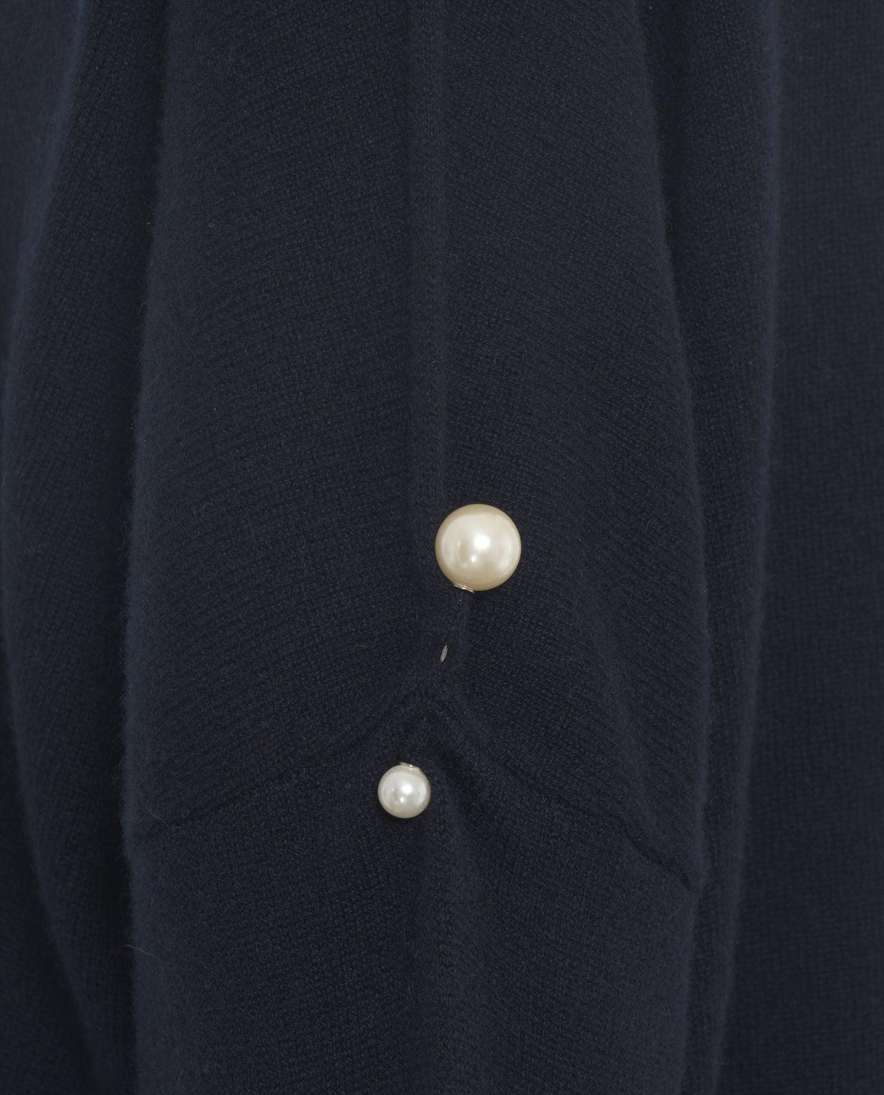 Cashmere sweater with pearl detail Product Image