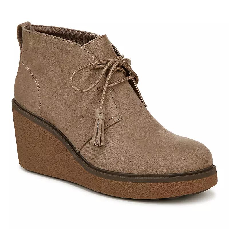 Dr. Scholl's Aurora Women's Wedge Ankle Boots, Size: 11, Brown Taupe Product Image