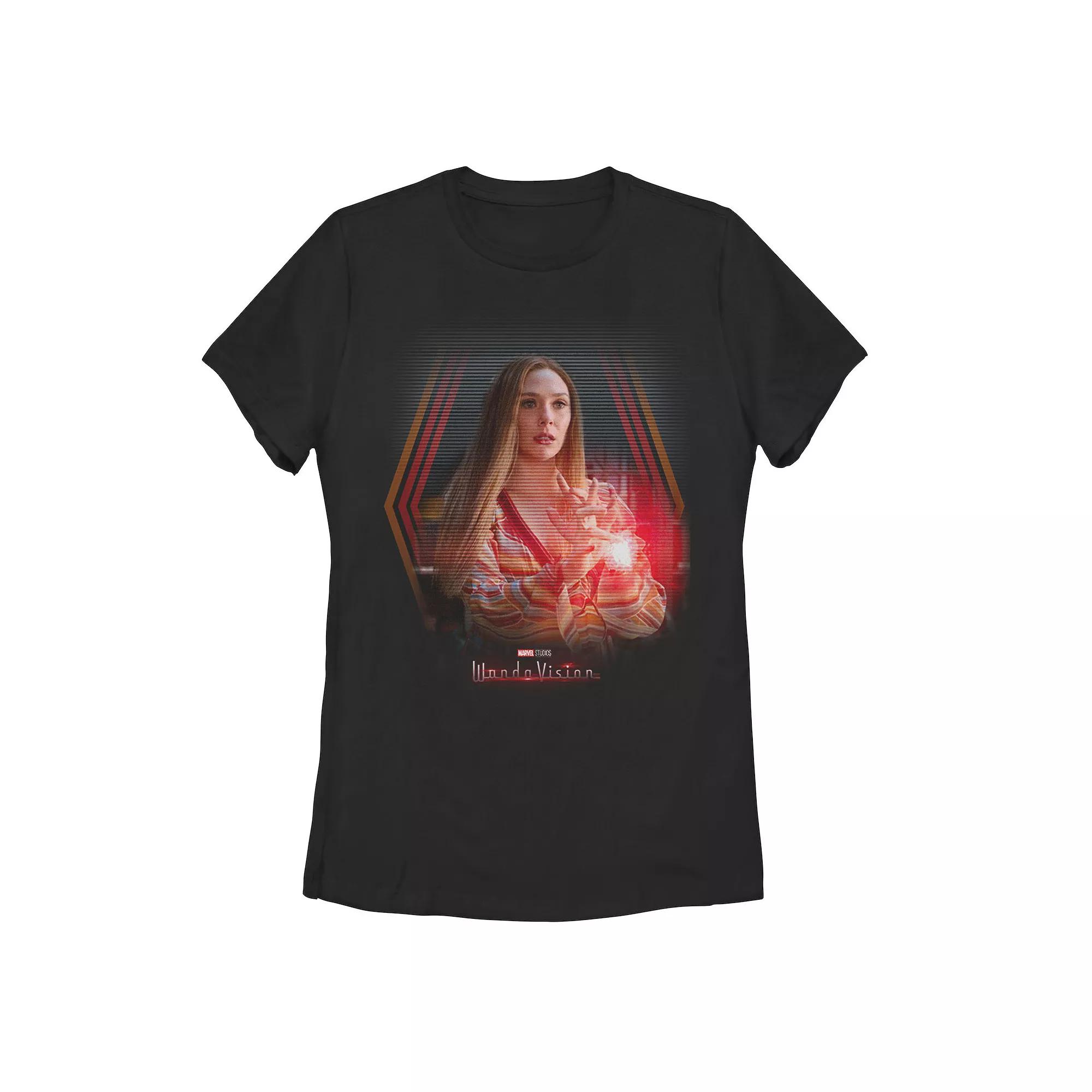 Juniors' Marvel WandaVision Wandas Powers Poster Graphic Tee, Girl's,  Product Image