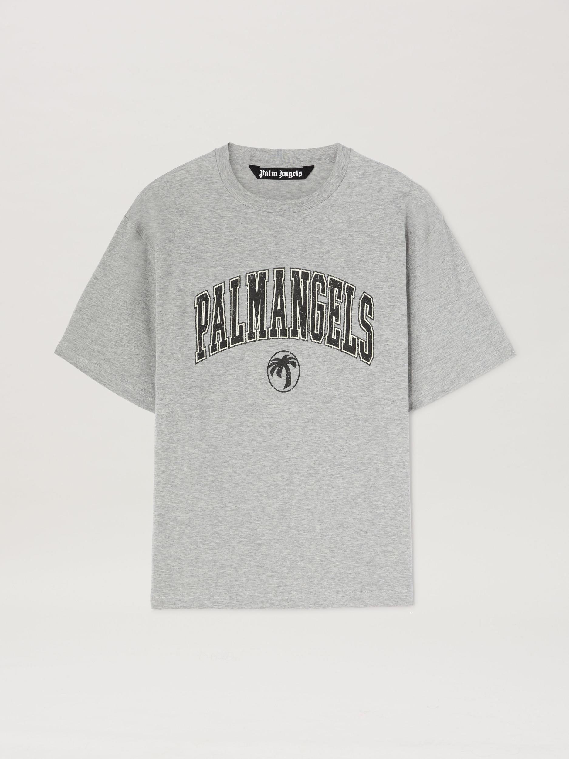COLLEGE PALM SLIM TEE GREY MELANGE - BLA Product Image