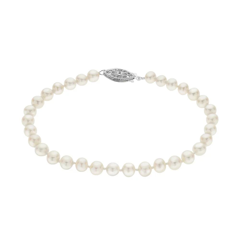 PearLustre by Imperial 5-5.5 mm Freshwater Cultured Pearl Bracelet - 7 in., Women's,  Product Image