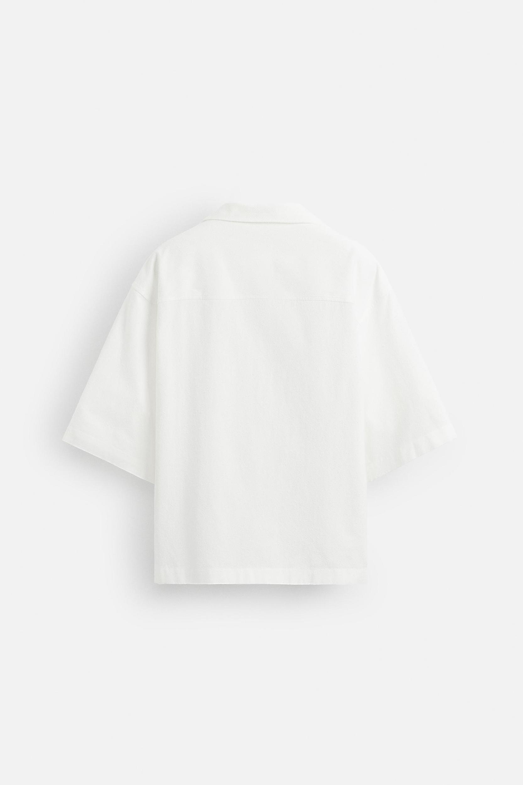 BOUCLÉ TEXTURE SHIRT Product Image