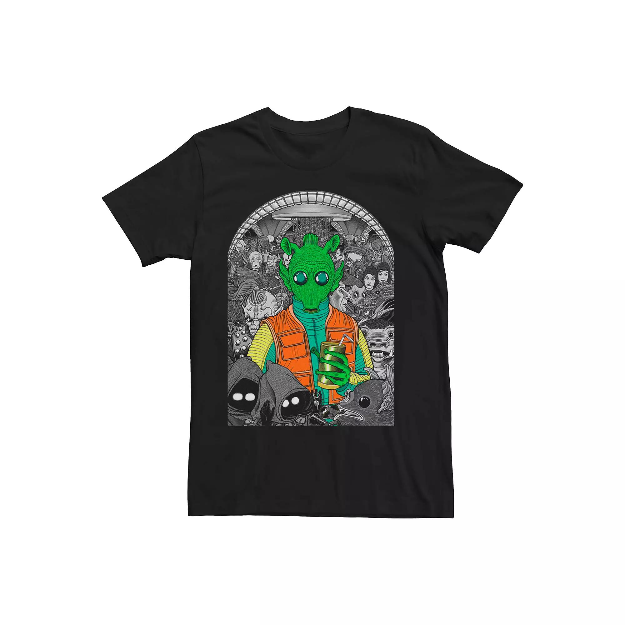 Men's Star Wars Rebel Symbol Rainbow Fade Graphic Tee,  Product Image