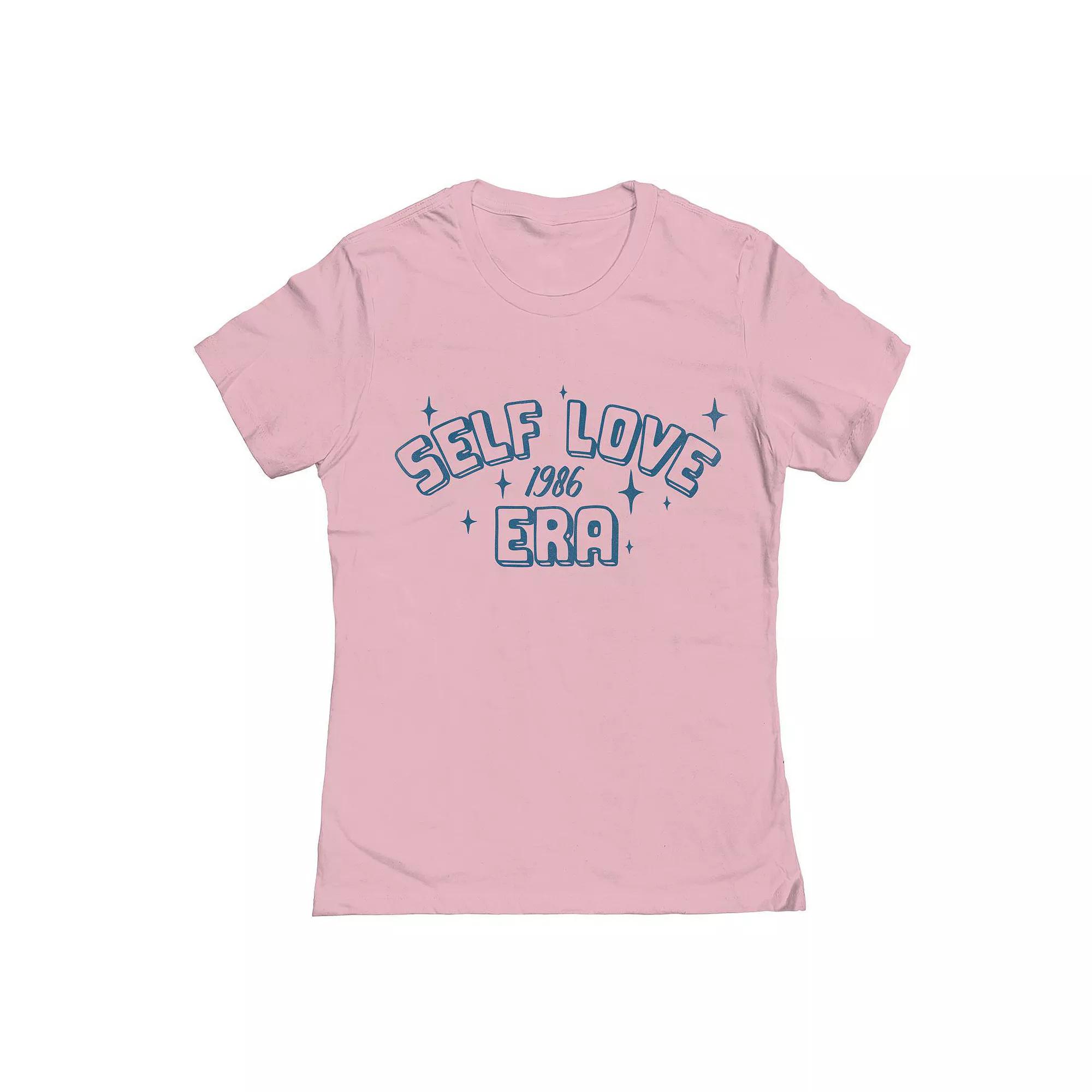 Junior's Grayson Threads The Label Self Love 1986 Era Valentine's Day Graphic Tee, Women's,  Product Image