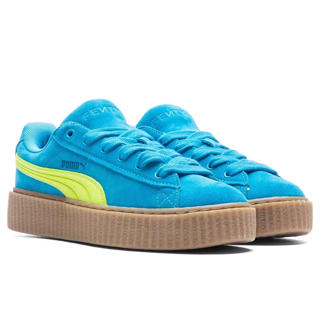 Women's Puma x Fenty Creeper Phatty - Speed Blue/Lime Pow/Gum Female Product Image