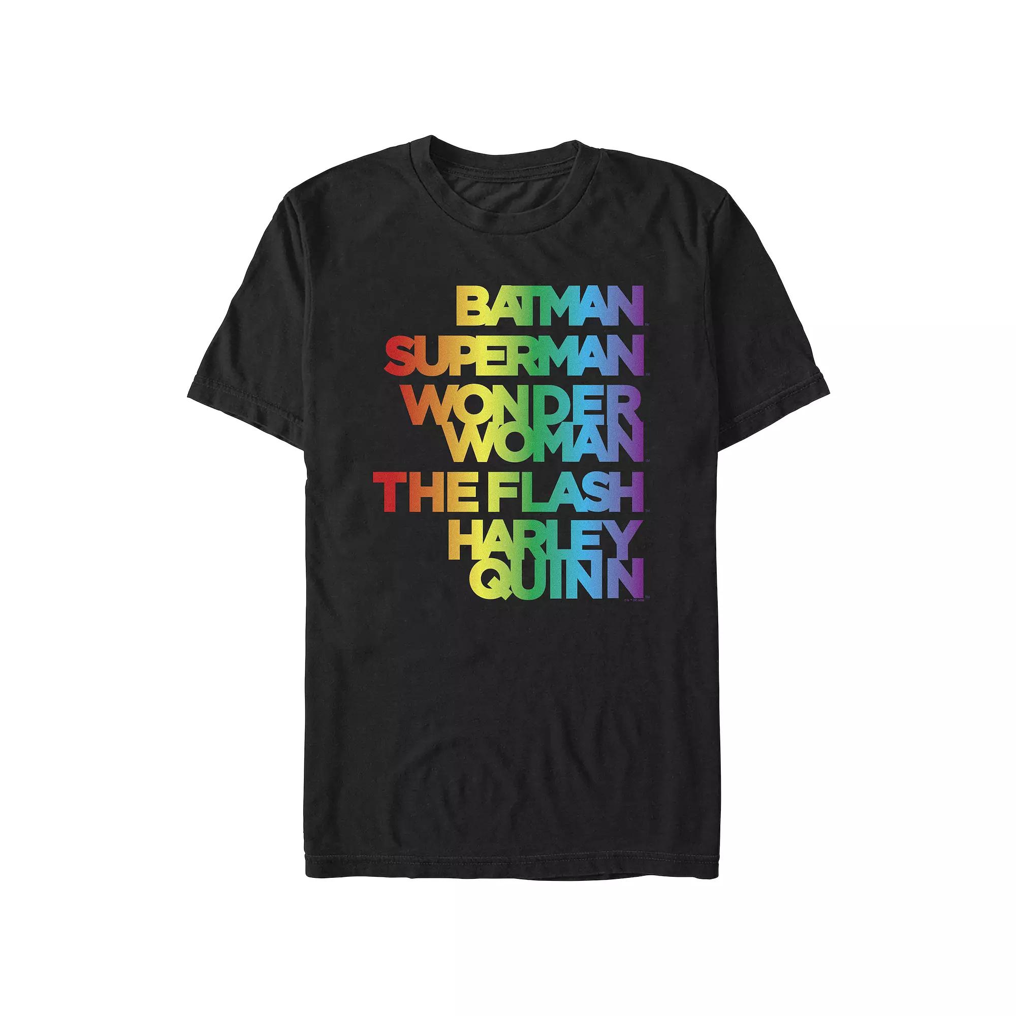 Men's Justice League Heros Graphic Tee,  Product Image