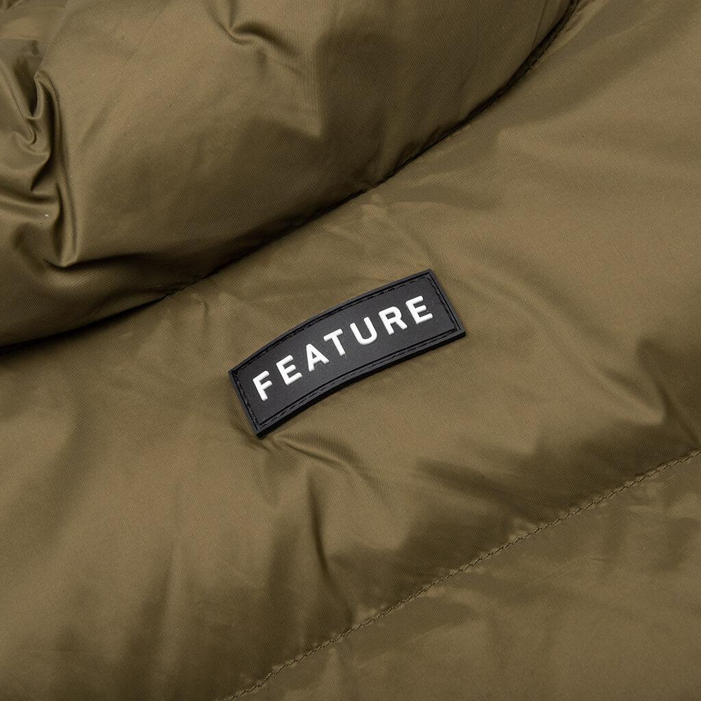 Sherman Convertible Puffer Vest - Olive Male Product Image