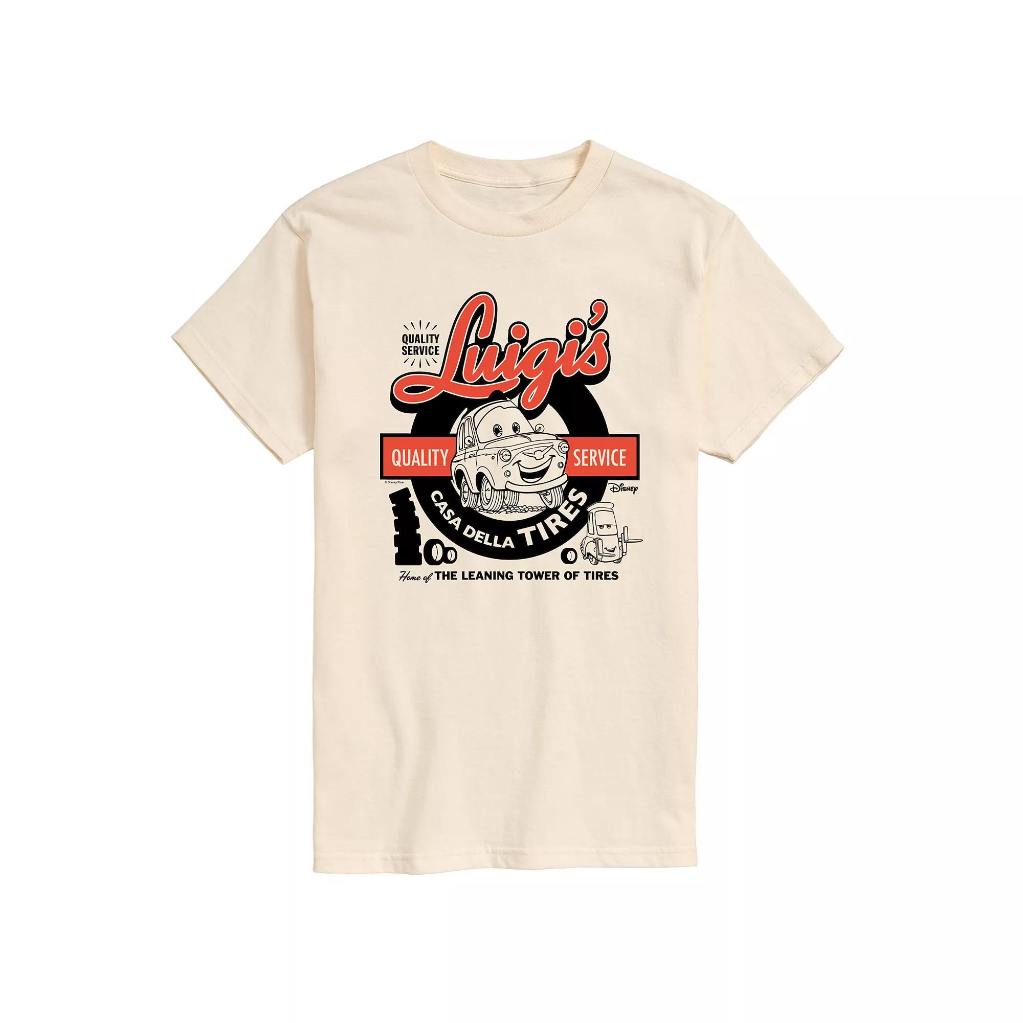 Disney / Pixar's Cars Luigis Casa Della Tires Graphic Tee, Men's,  Product Image