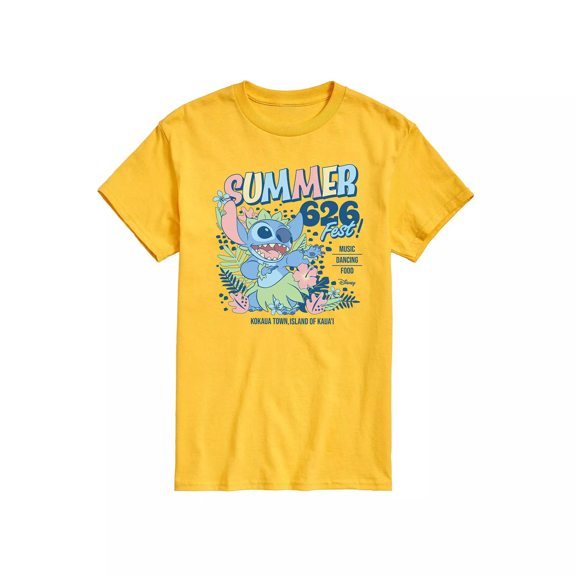 Disney's Lilo & Stitch Men's Summer 626 Fest Graphic Tee,  Product Image