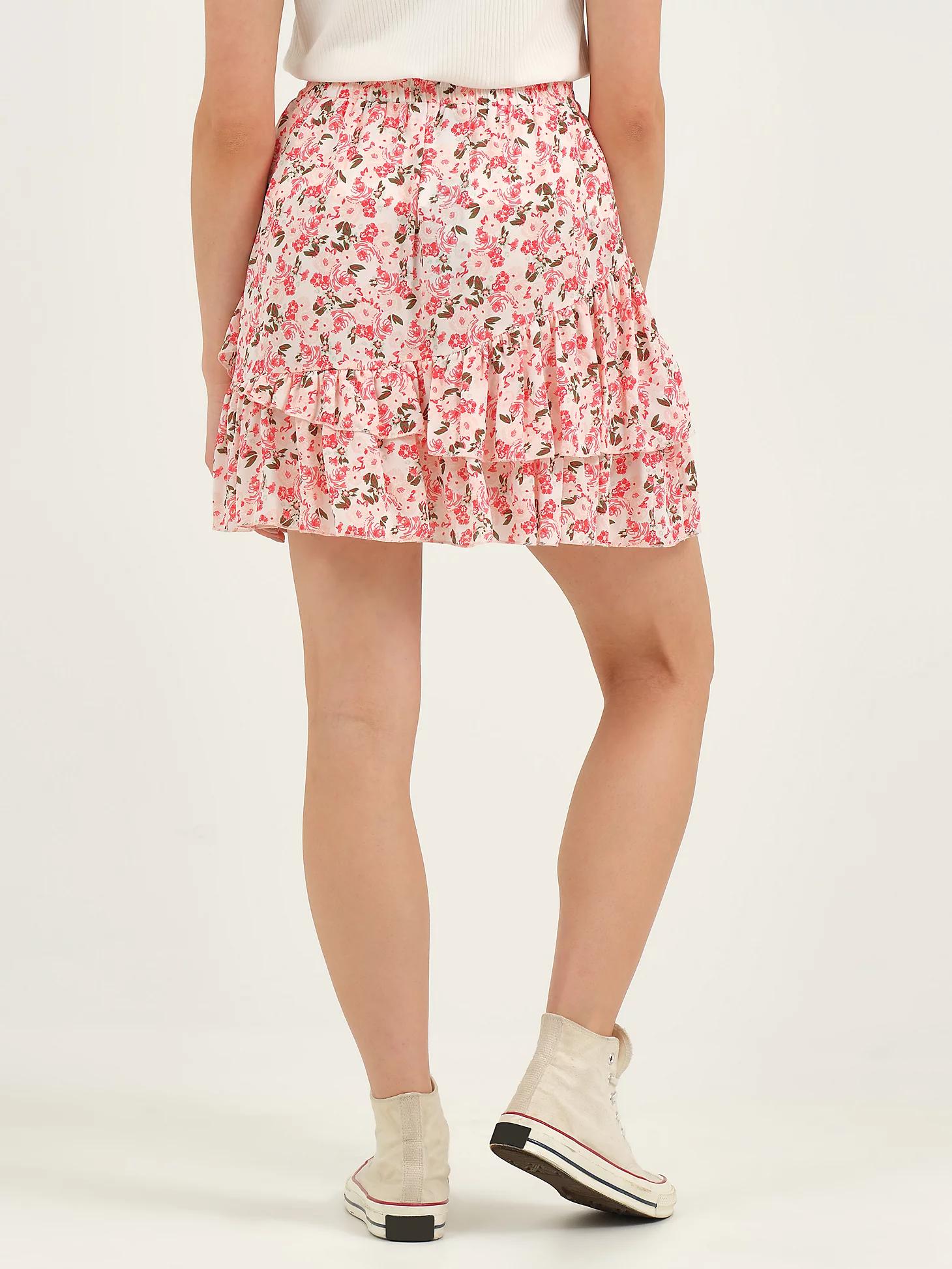 Women's Short Ruffle Layered Skirt | Women's Skirts & Dresses | Lee® Product Image