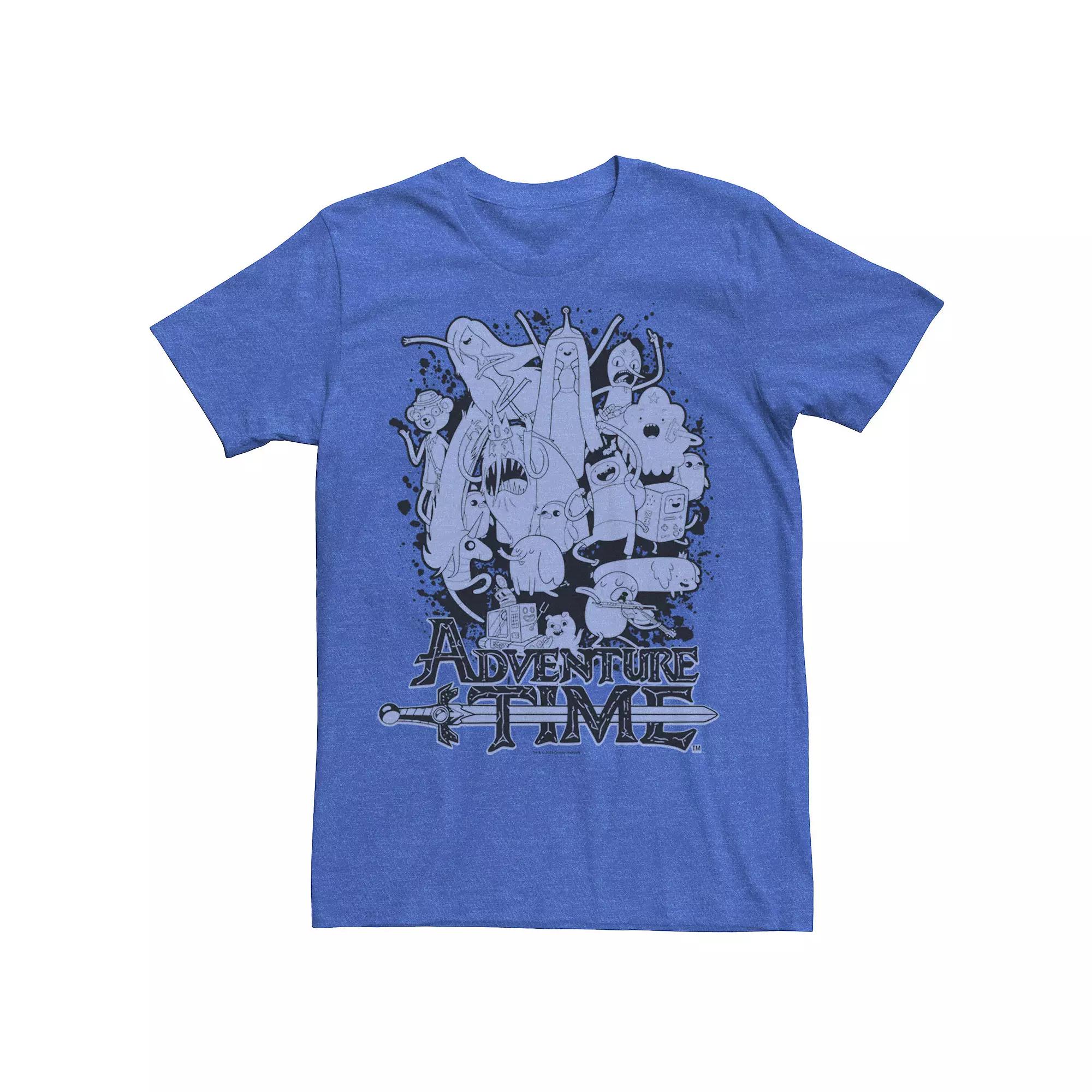 Men's Cartoon Network Adventure Time Splash Tee,  Product Image