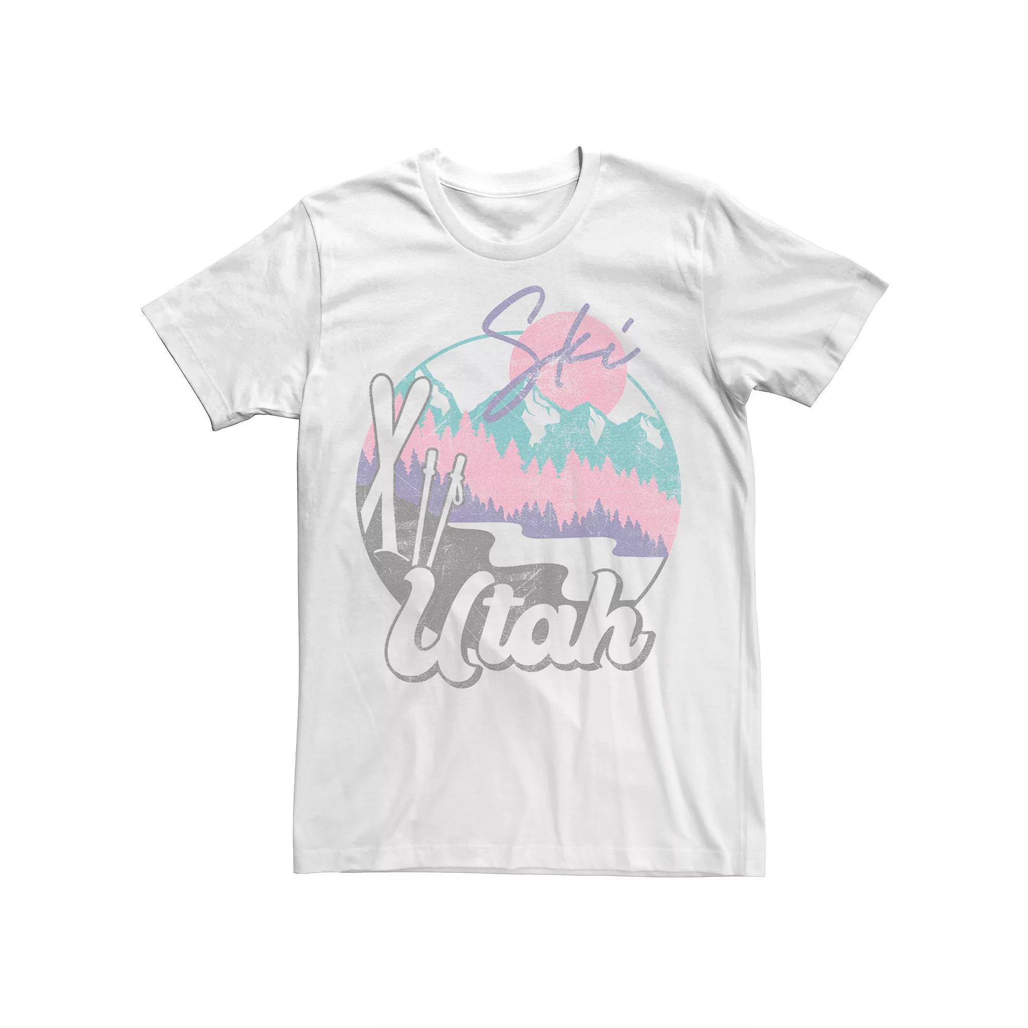 Men's Ski Utah Transparent Circle Tee,  Product Image