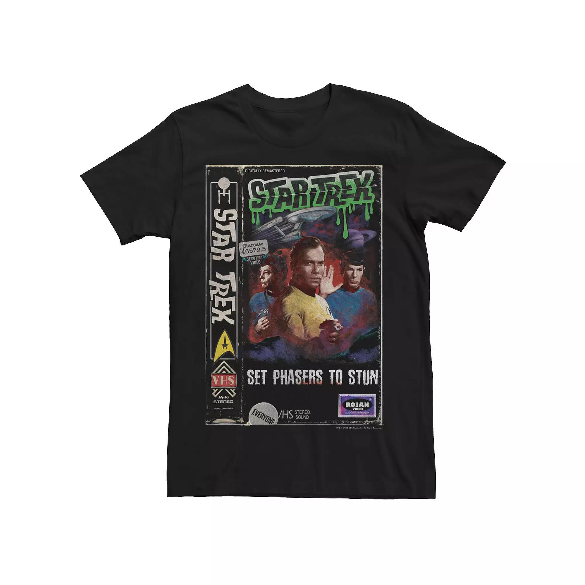 Men's Star Trek VHS Movie Poster Tee,  Product Image