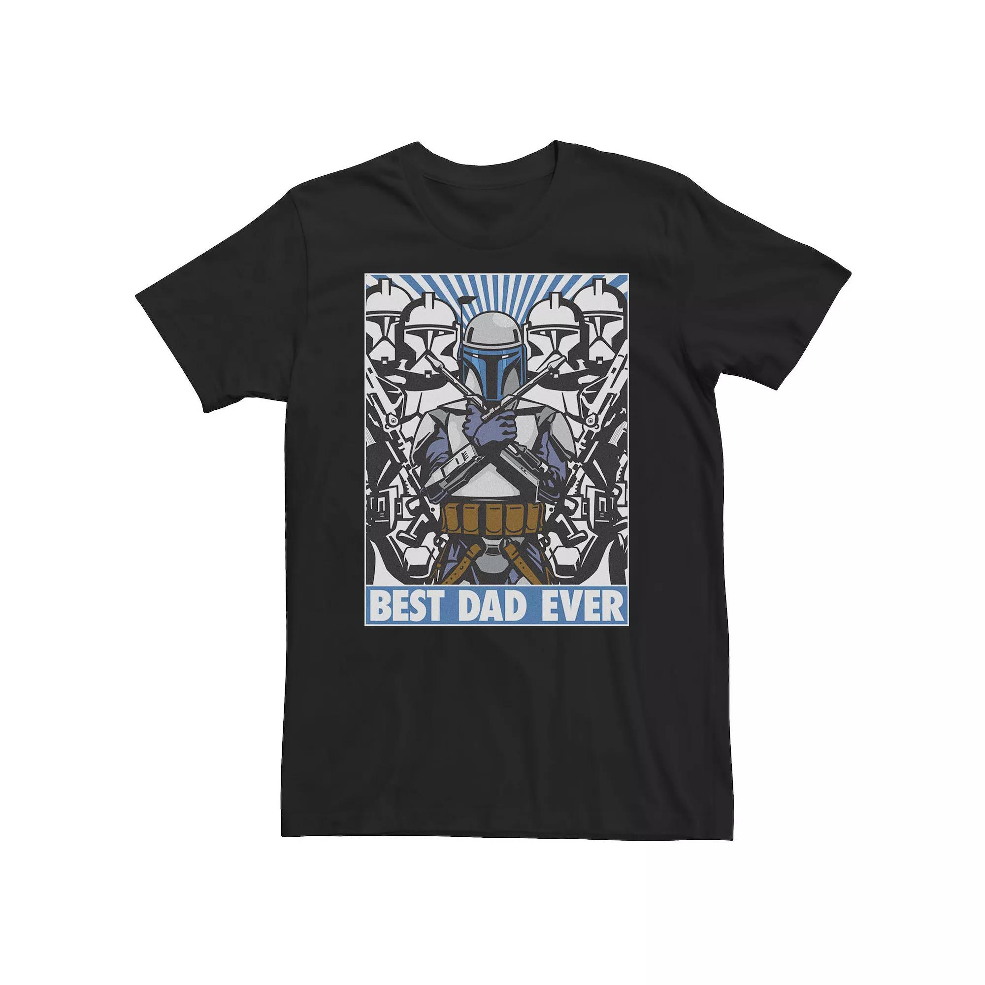 Big & Tall Star Wars Father's Day Jango Fett Best Dad Ever Tee, Men's,  Product Image