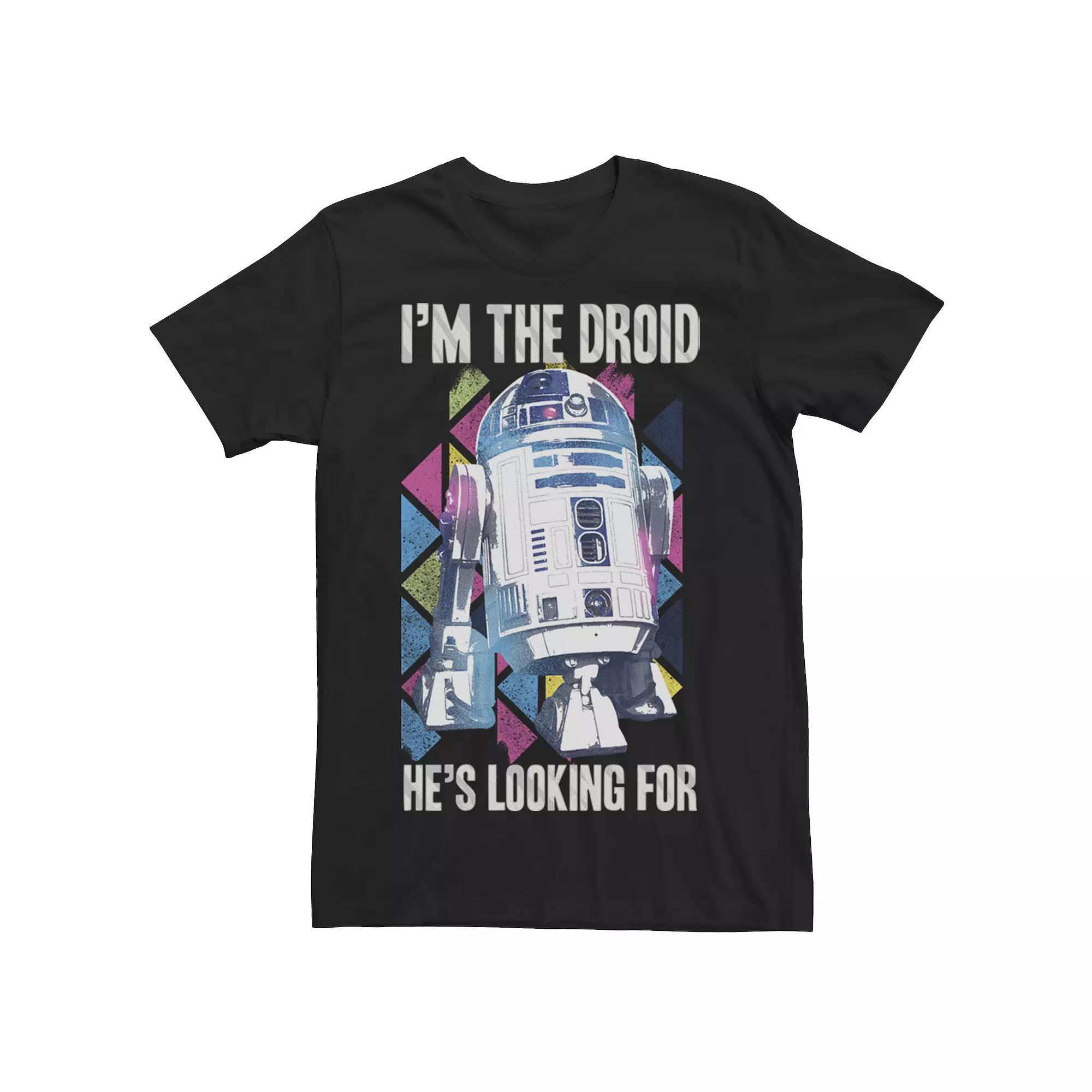 Men's Star Wars Valentine Droid She Is Looking For Graphic Tee,  Product Image