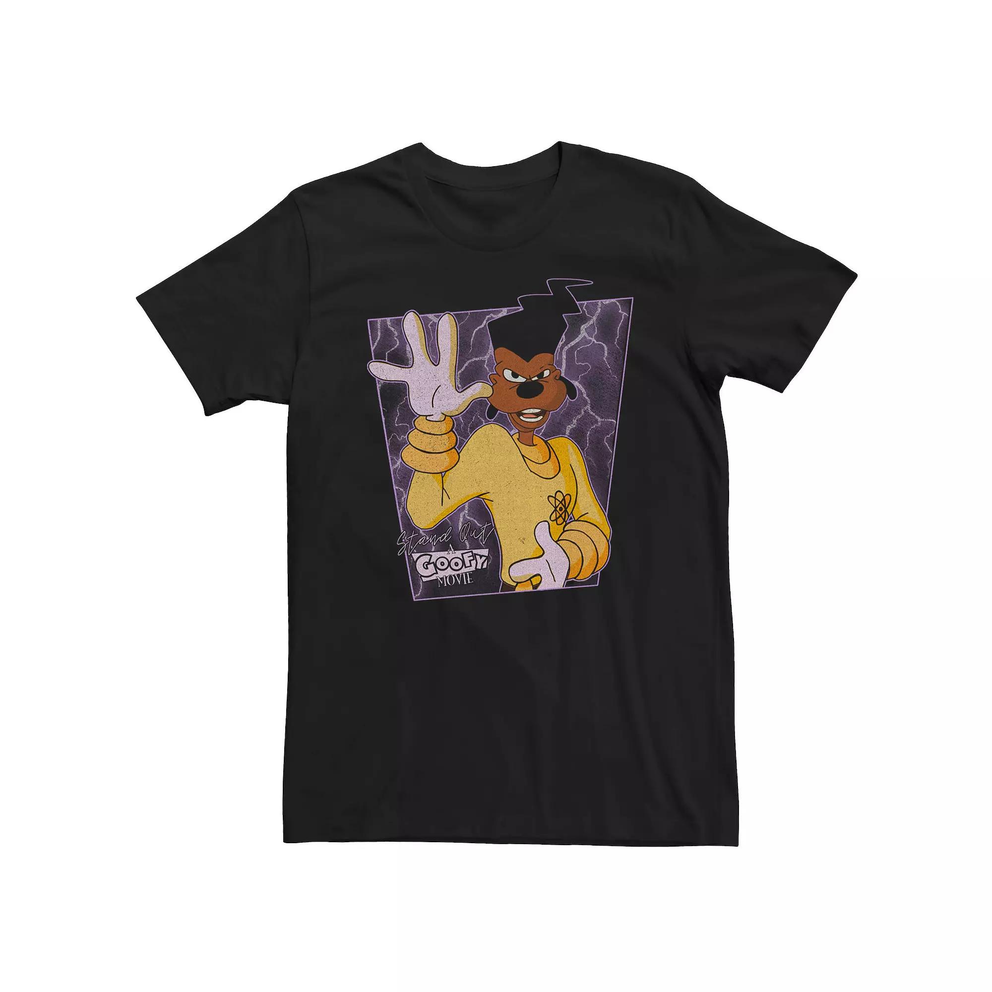 Disney's A Goofy Movie Big & Tall Powerline Poster Graphic Tee, Men's,  Product Image