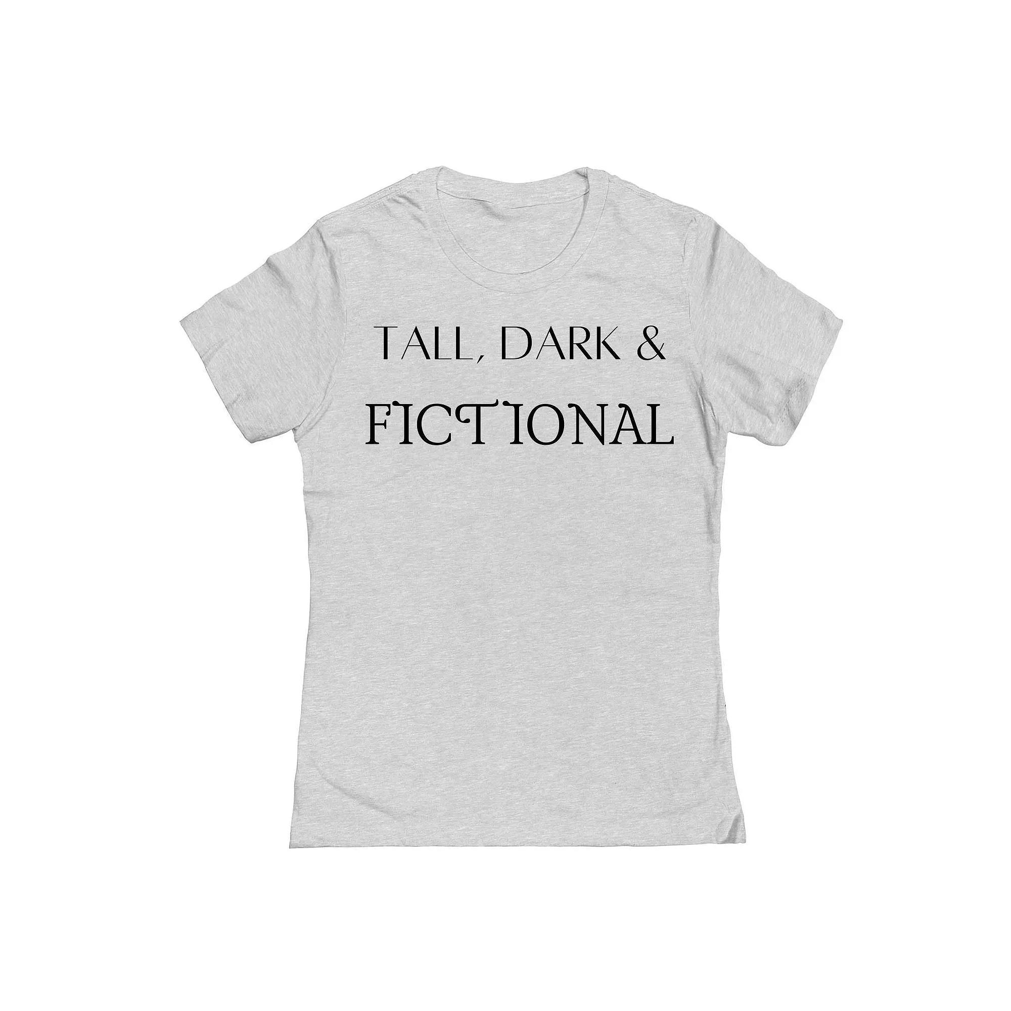 Junior's Tall Dark And Fictional Graphic Tee, Women's,  Product Image
