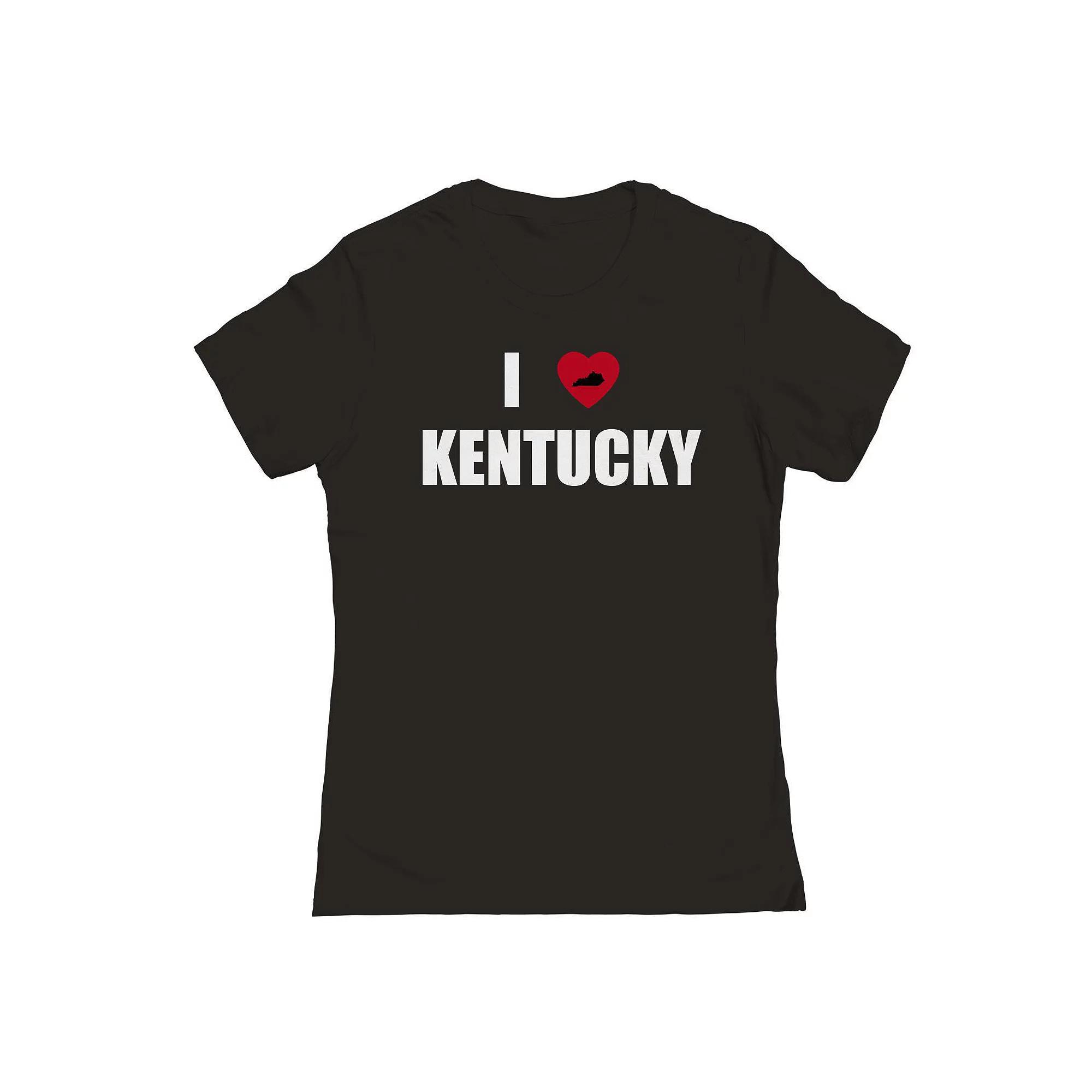 Junior's I Heart Louisiana Graphic Tee, Women's,  Product Image