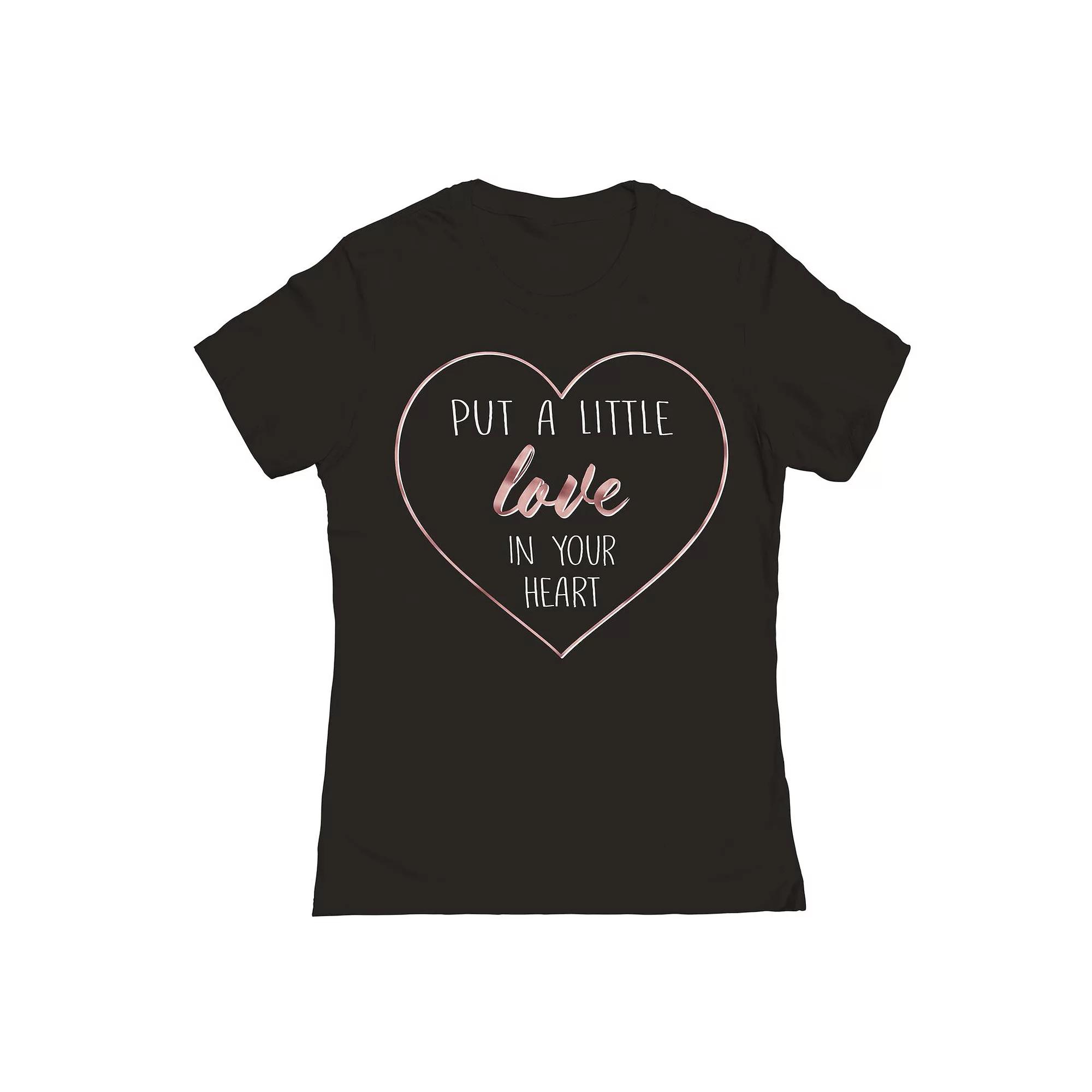 Junior's I Heart Utah Graphic Tee, Women's,  Product Image