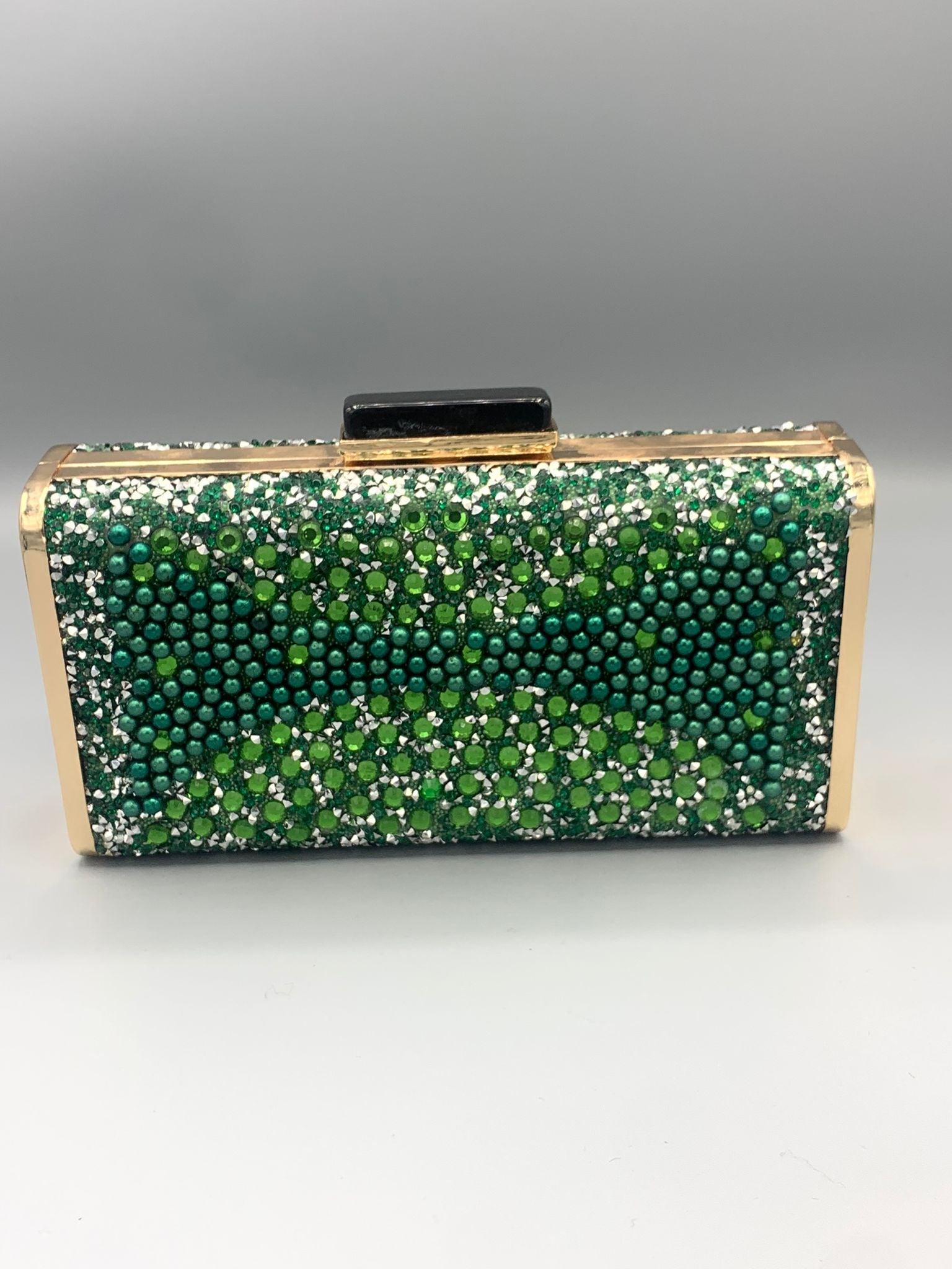 Pearl Rhinestones Clutch Product Image