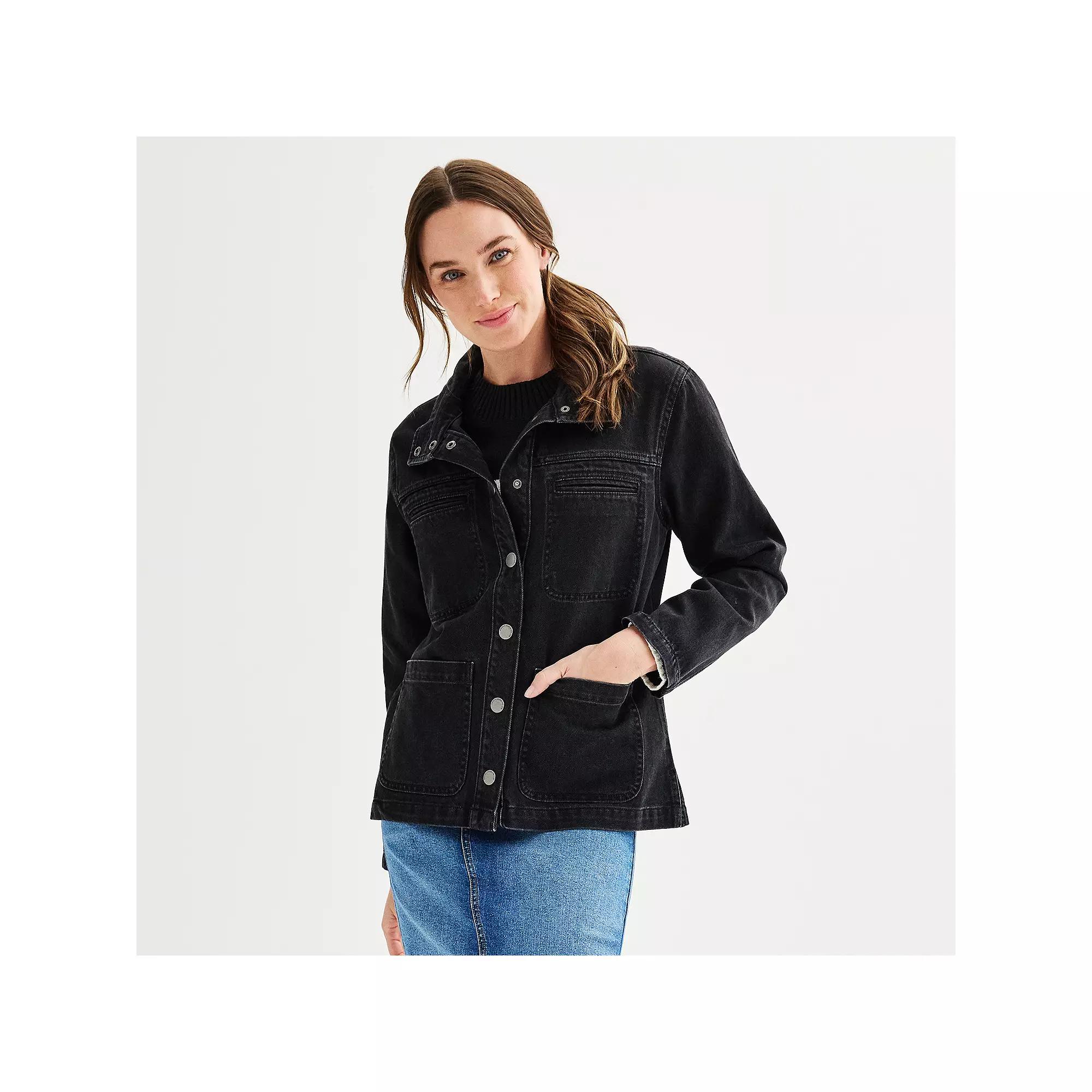 Women's Sonoma Goods For Life® Denim Barn Jacket,  Product Image