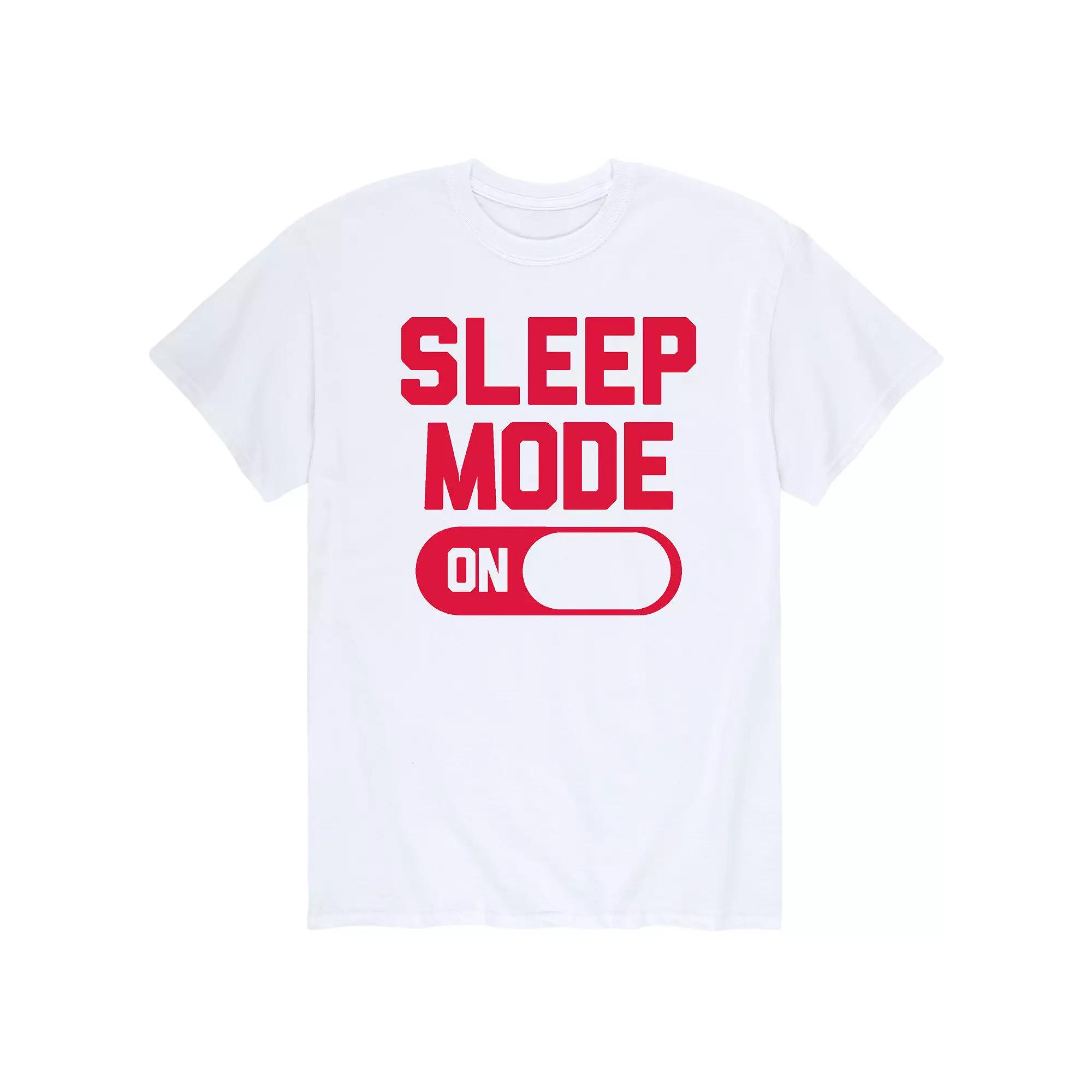 Men's Sleep Mode On Tee,  Product Image