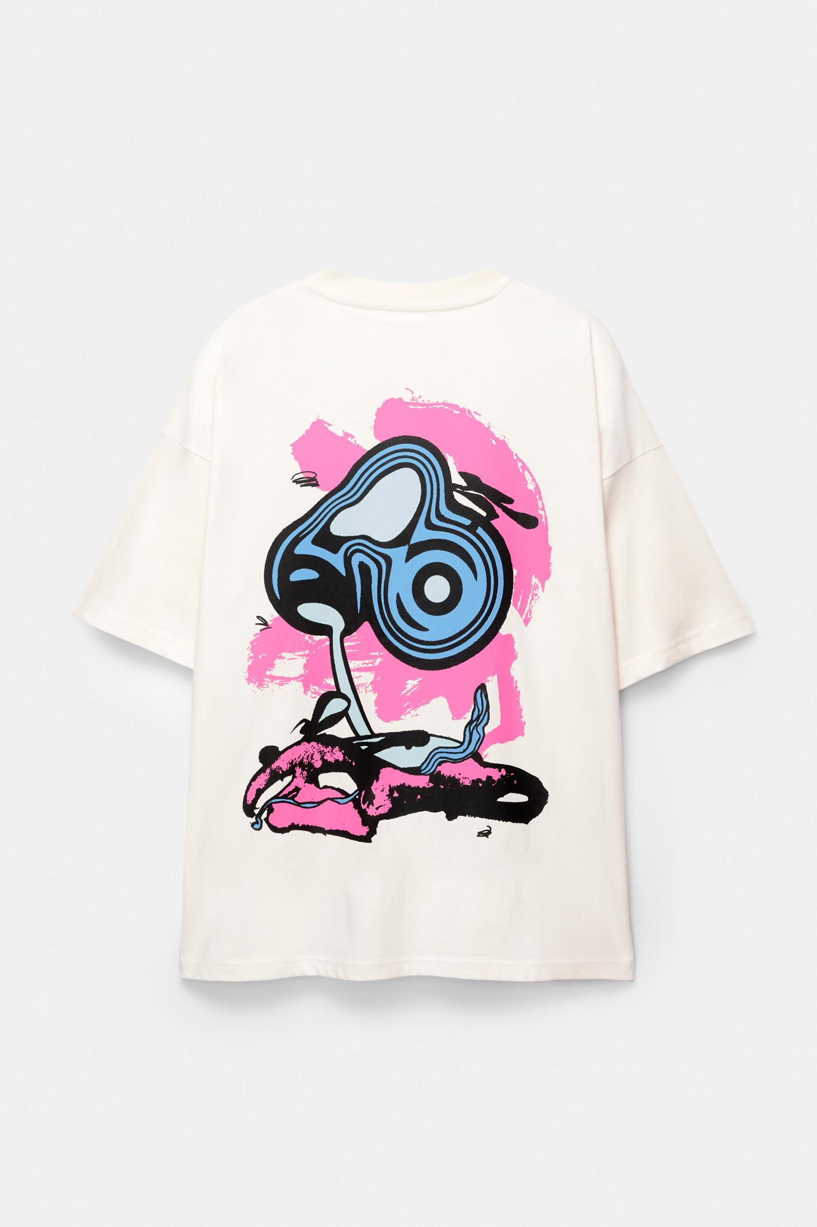 Bráulio Amado pink T-shirt Product Image