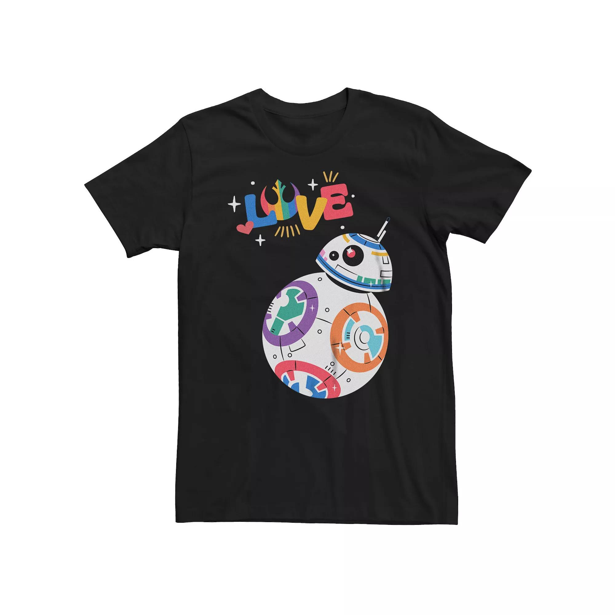 Big & Tall Star Wars Pride BB-8 Love Graphic Tee, Men's,  Product Image