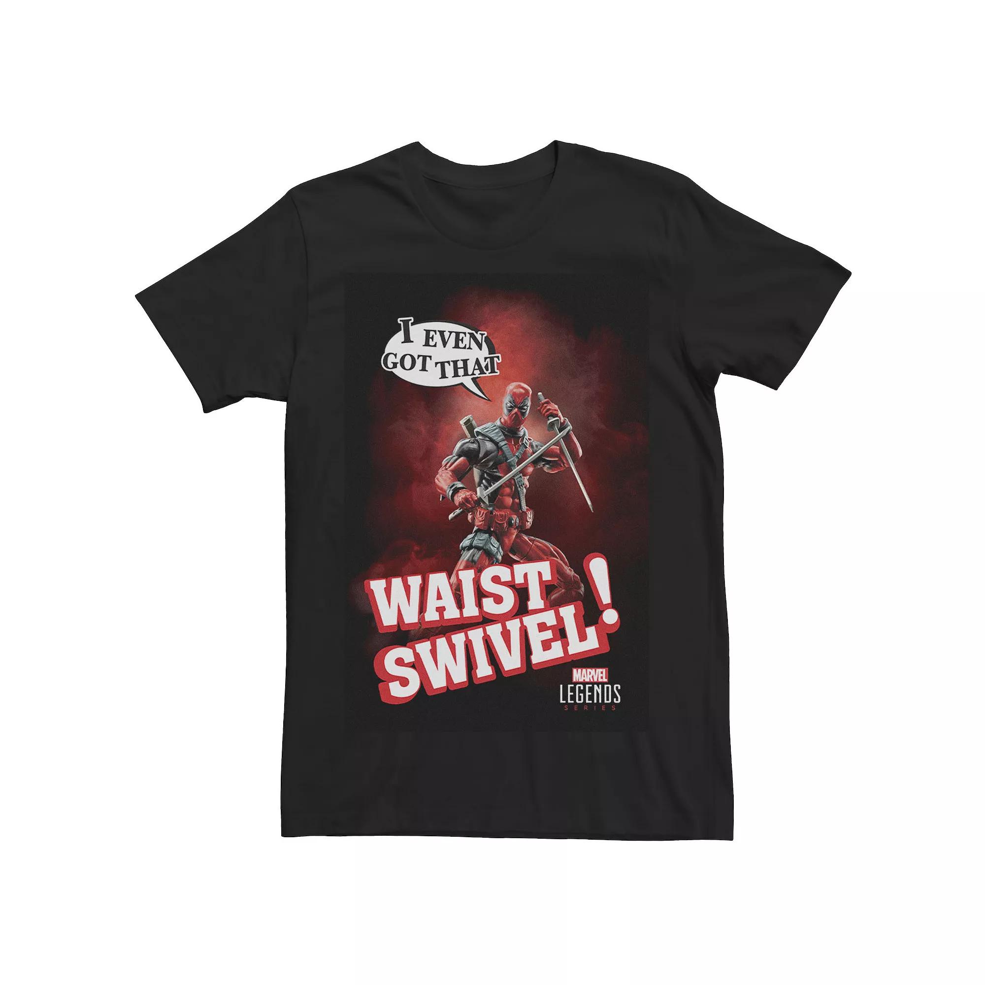 Men's Marvel Legends Series Deadpool Waist Swivel Tee,  Product Image
