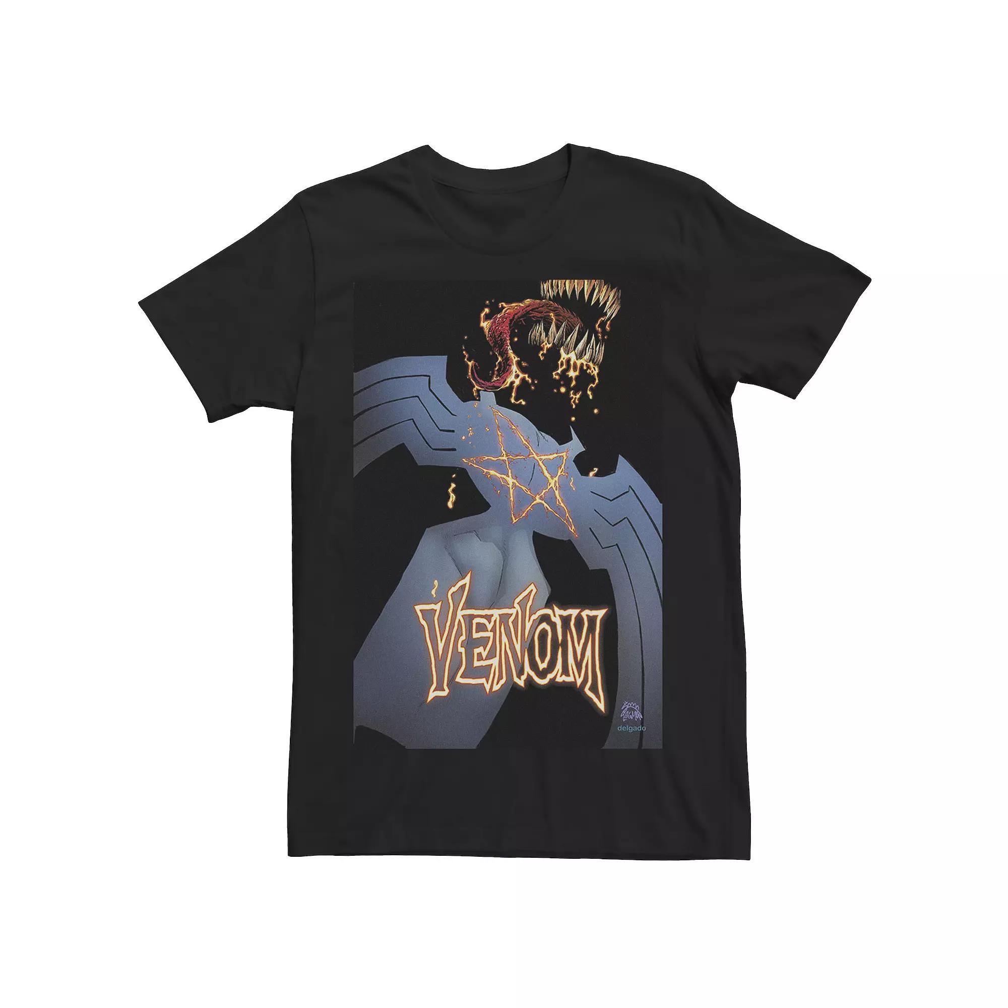 Men's Marvel Venom The Abyss Continues Comic Cover Graphic Tee,  Product Image