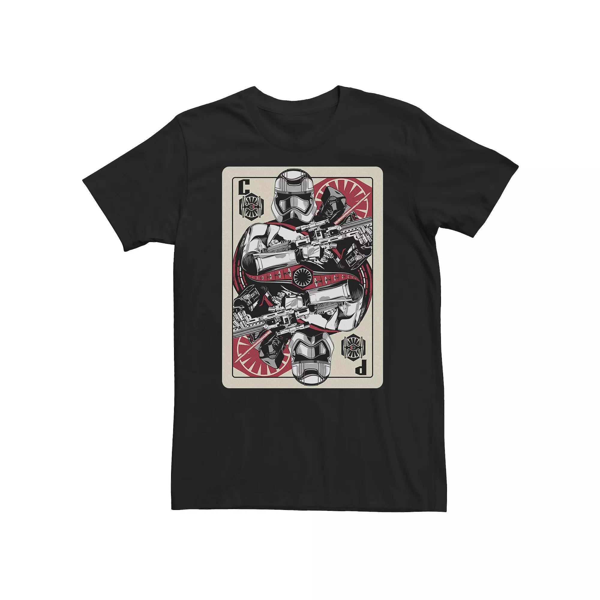 Big & Tall Star Wars Storm Trooper Phasma Card Tee, Men's,  Product Image