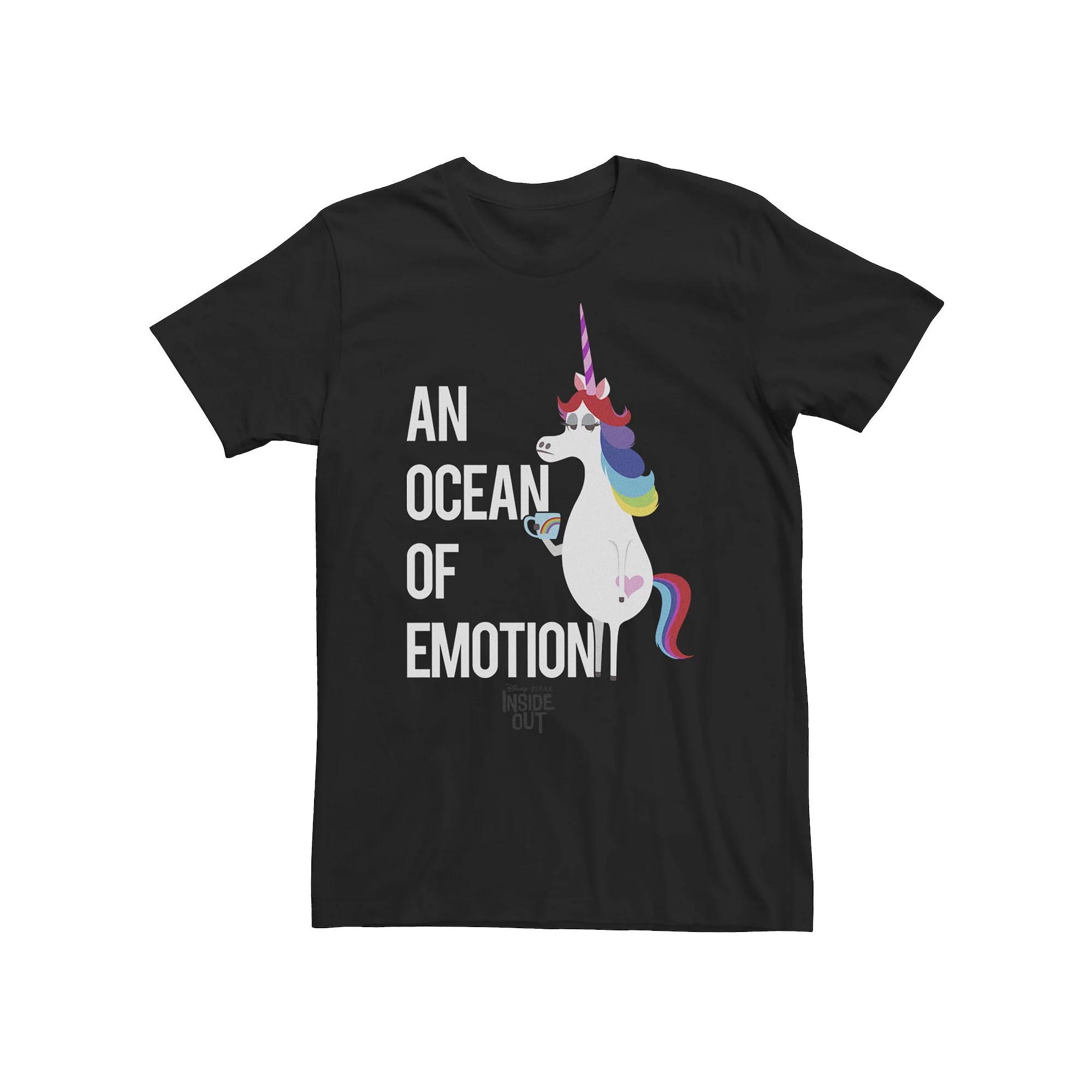 Big & Tall Disney / Pixar Inside Out Unicorn Ocean Tee, Men's,  Product Image