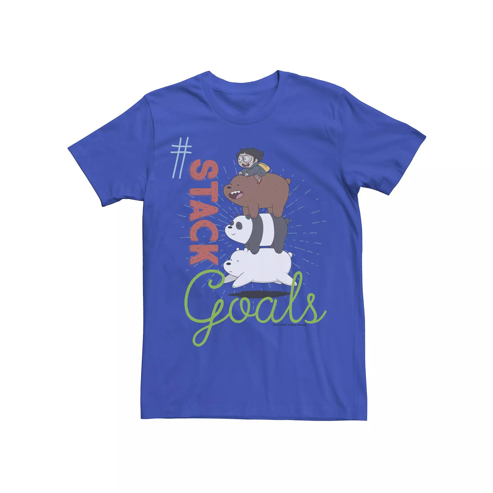 Men's Shrek Group Shot Friends Merry Shrekmas Tee,  Product Image