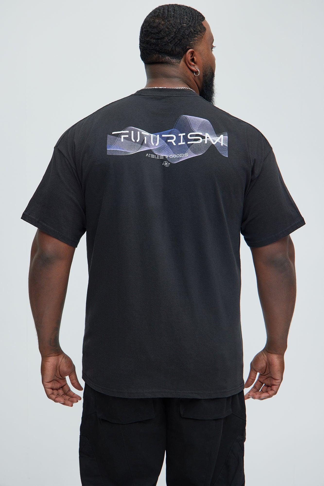 Futurism Short Sleeve Tee - Black Product Image