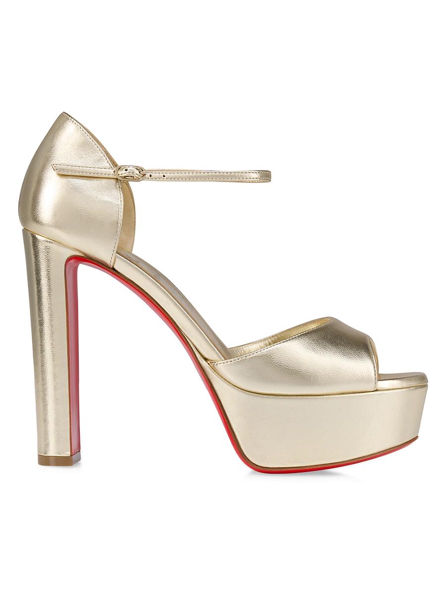 Womens Sandaloo 130MM Leather Sandals Product Image