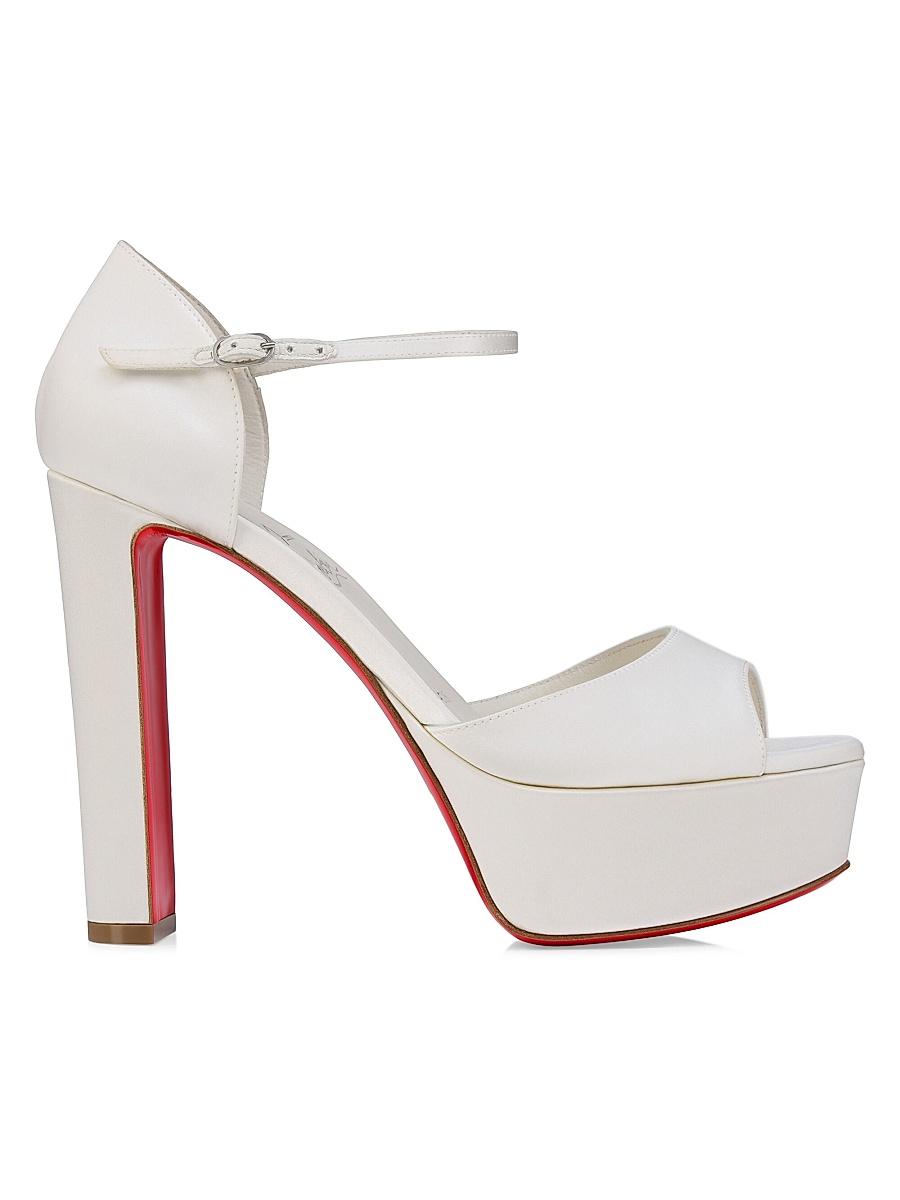 Womens Sandaloo 130MM Satin Sandals Product Image