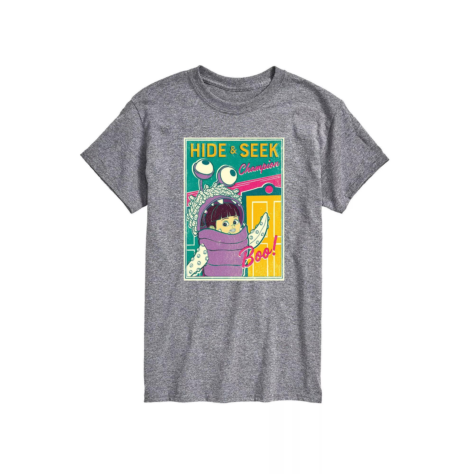 Disney's Monsters Inc. Big & Tall Boo Hide Seek Graphic Tee, Men's,  Product Image