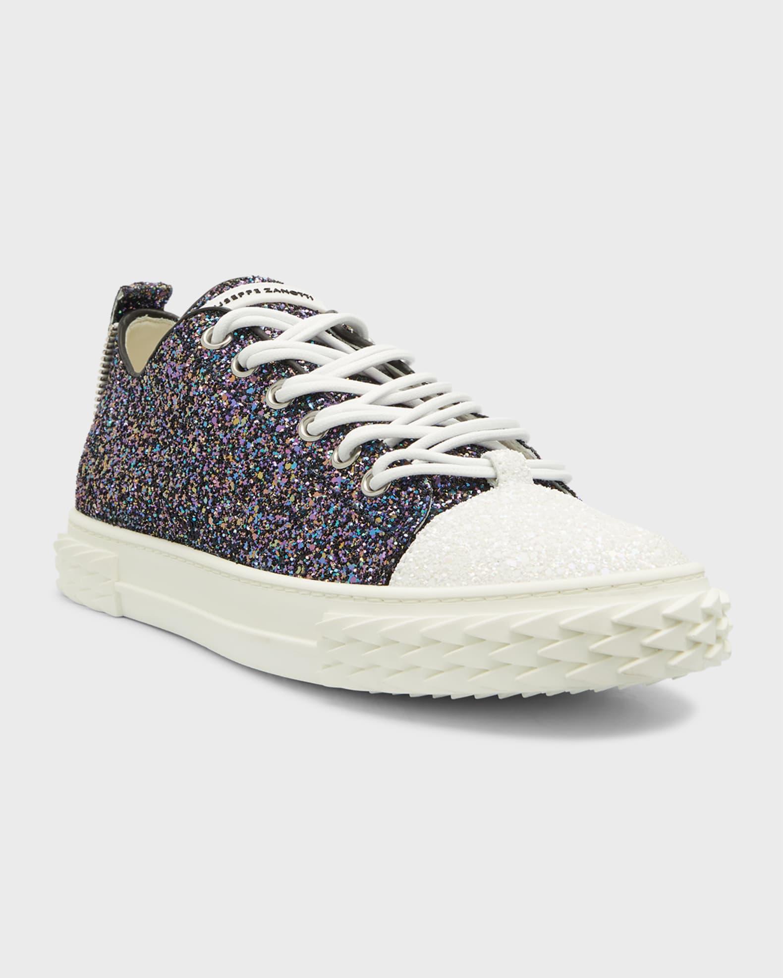 Men's Glitter Low-Top Sneakers Product Image