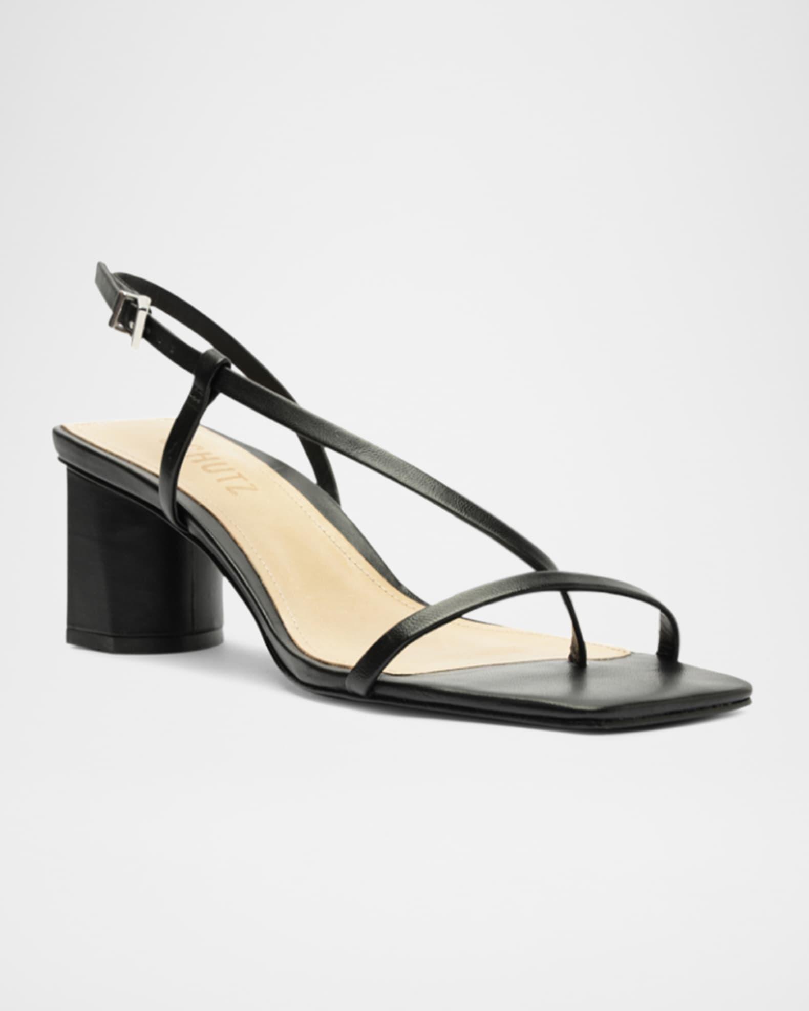 Heloise Leather Slingback Sandals Product Image