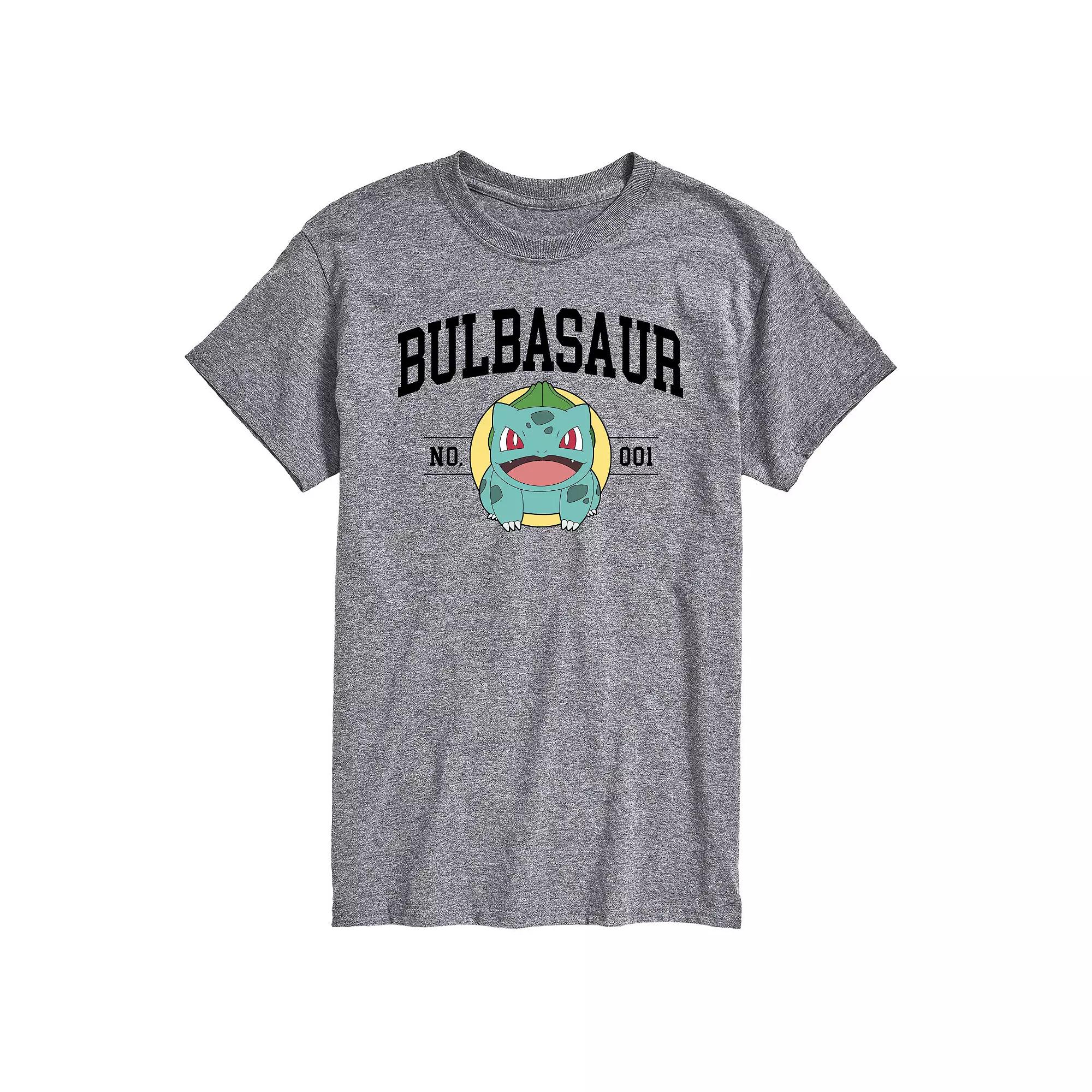Big & Tall Pokemon Bulbasaur Collegiate Graphic Tee, Men's,  Product Image