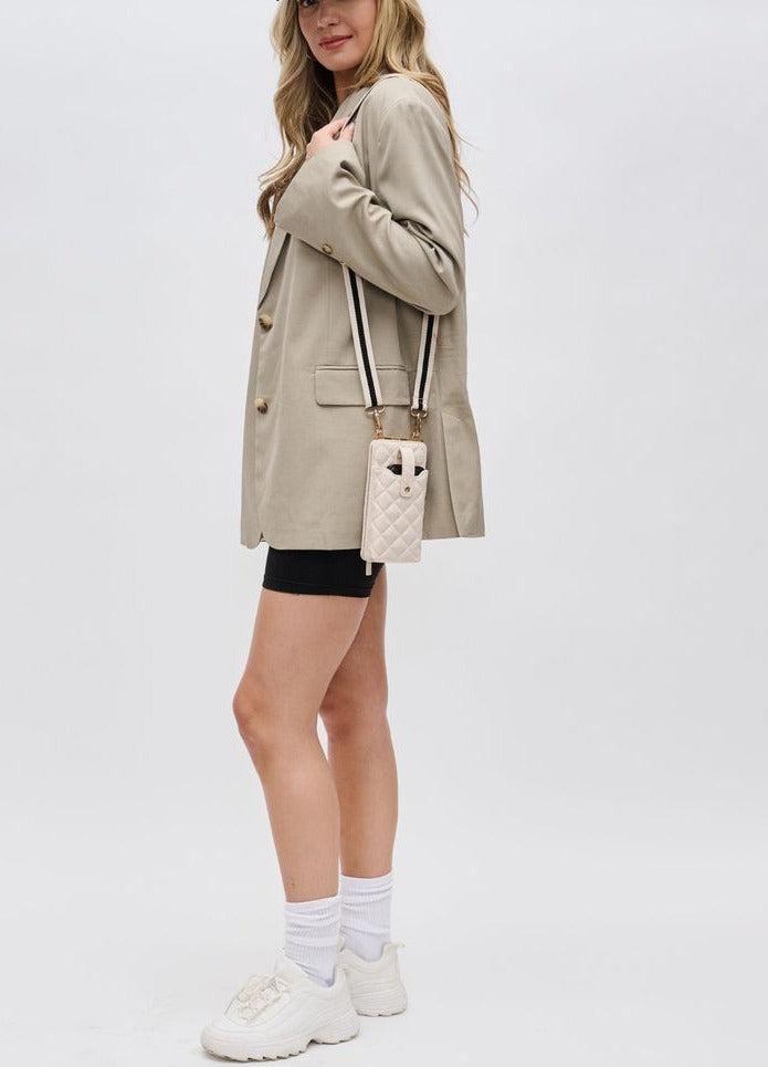 Quilted Cell Phone Crossbody Product Image