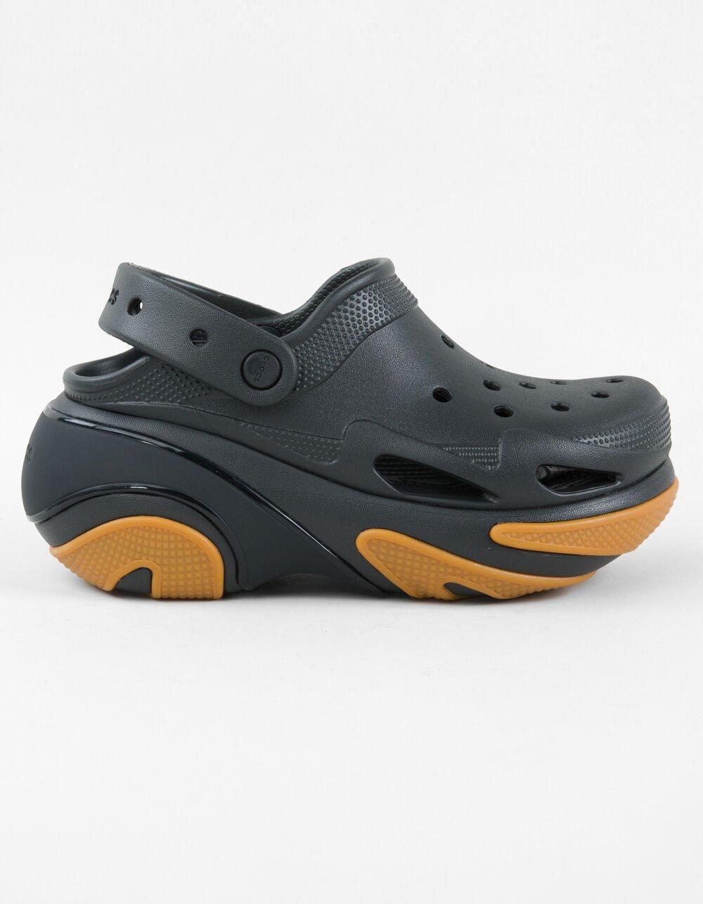 CROCS Bubble Crush Womens Clogs - BLACK Product Image