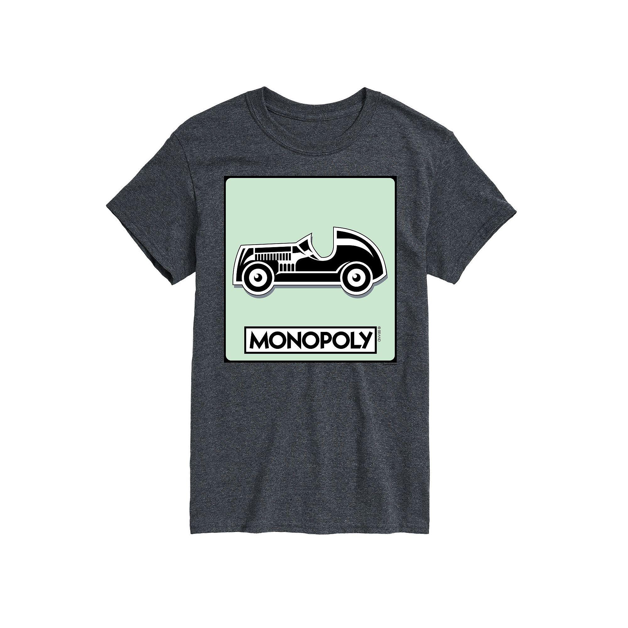 Big & Tall Monopoly Car Game Token Graphic Tee, Men's,  Product Image