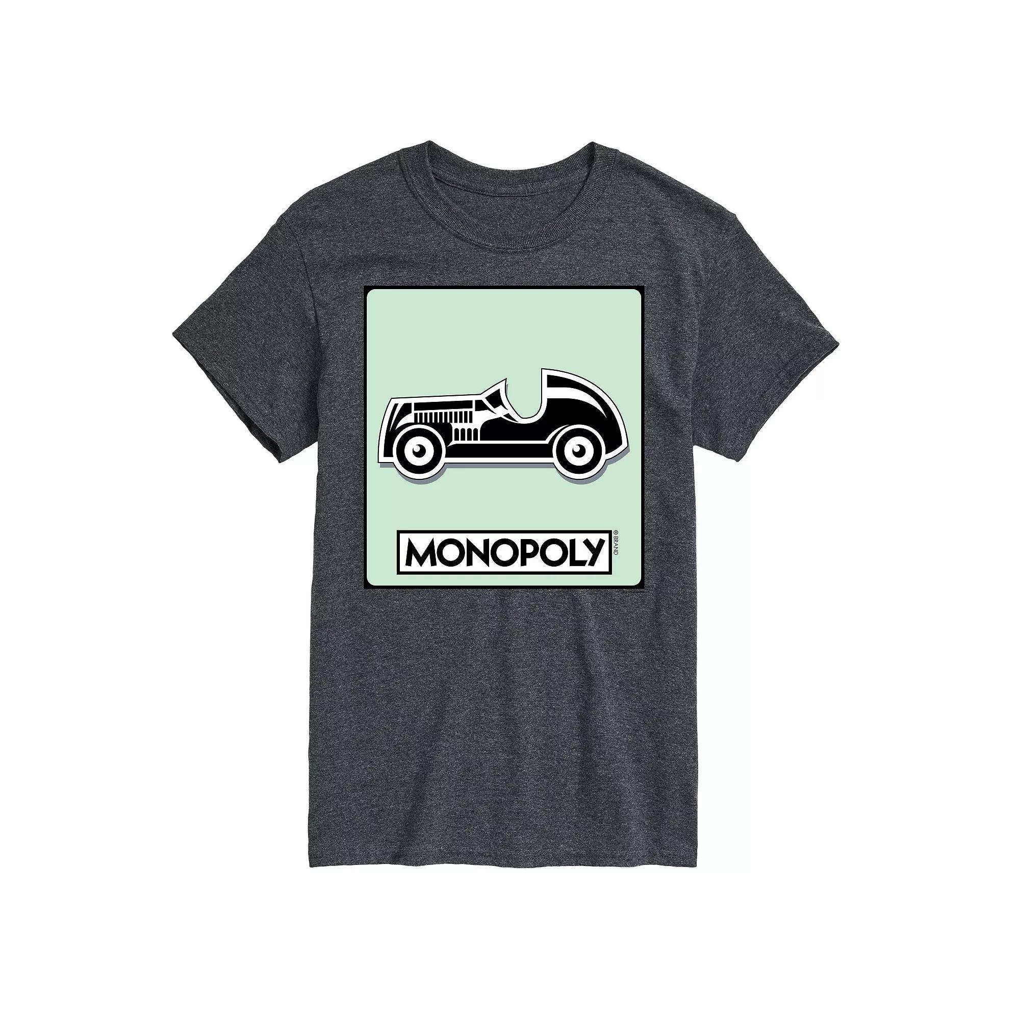 Big & Tall Monopoly Car Game Token Graphic Tee, Men's,  Product Image