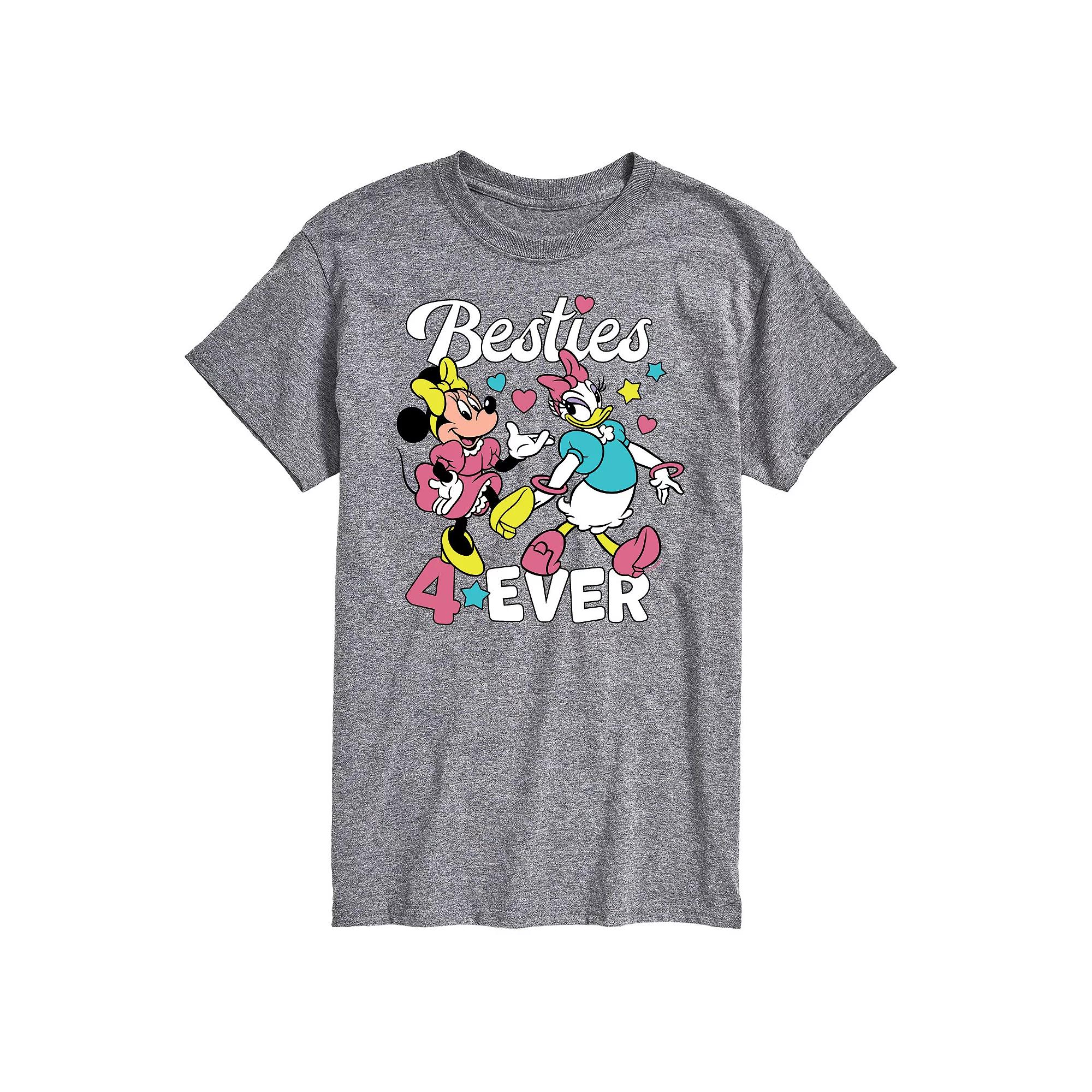 Disney's Minnie Mouse & Daisy Duck Big & Tall Besties 4 Ever Graphic Tee, Men's,  Product Image